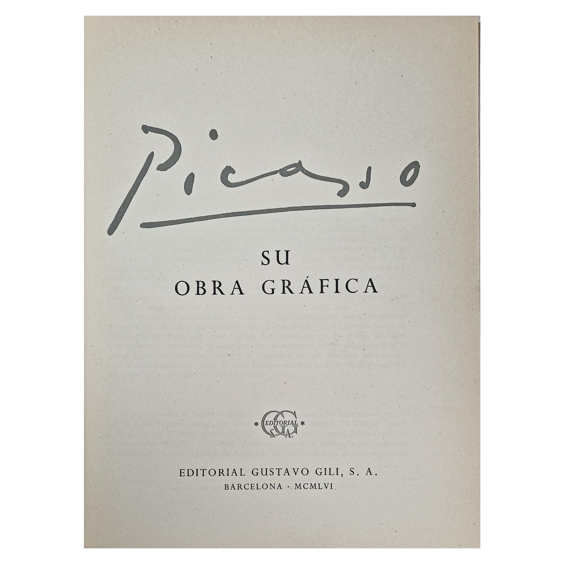 PABLO PICASSO; SU OBRA GRÁFICA