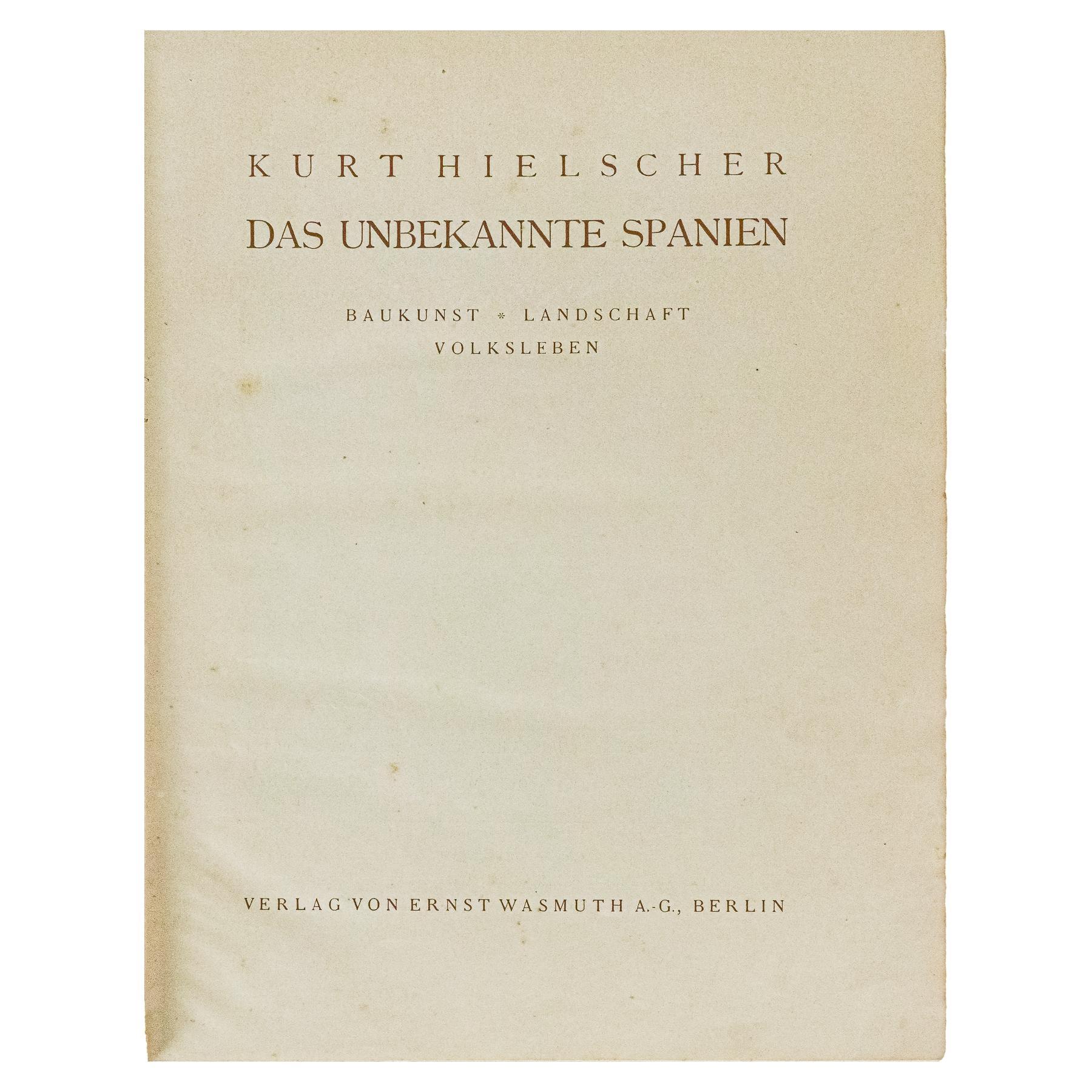 DAS UNBEKANNTE SPANIEN. BAUKUNST, LANDSCHAFT, VOLKSLEBEN