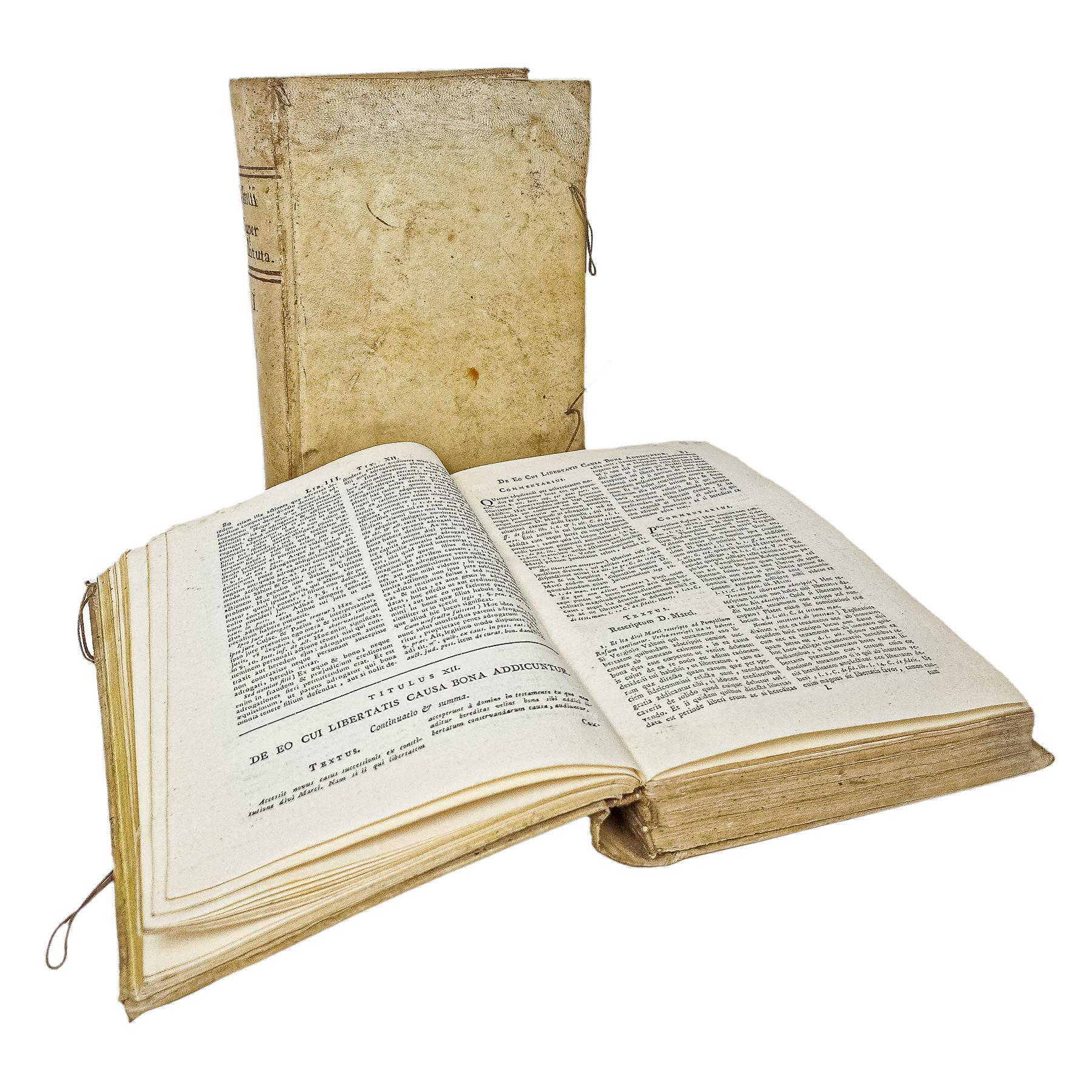 1786. IN QUATUOR LIBROS INSTITUTIONUM COMMENTARIUS ...