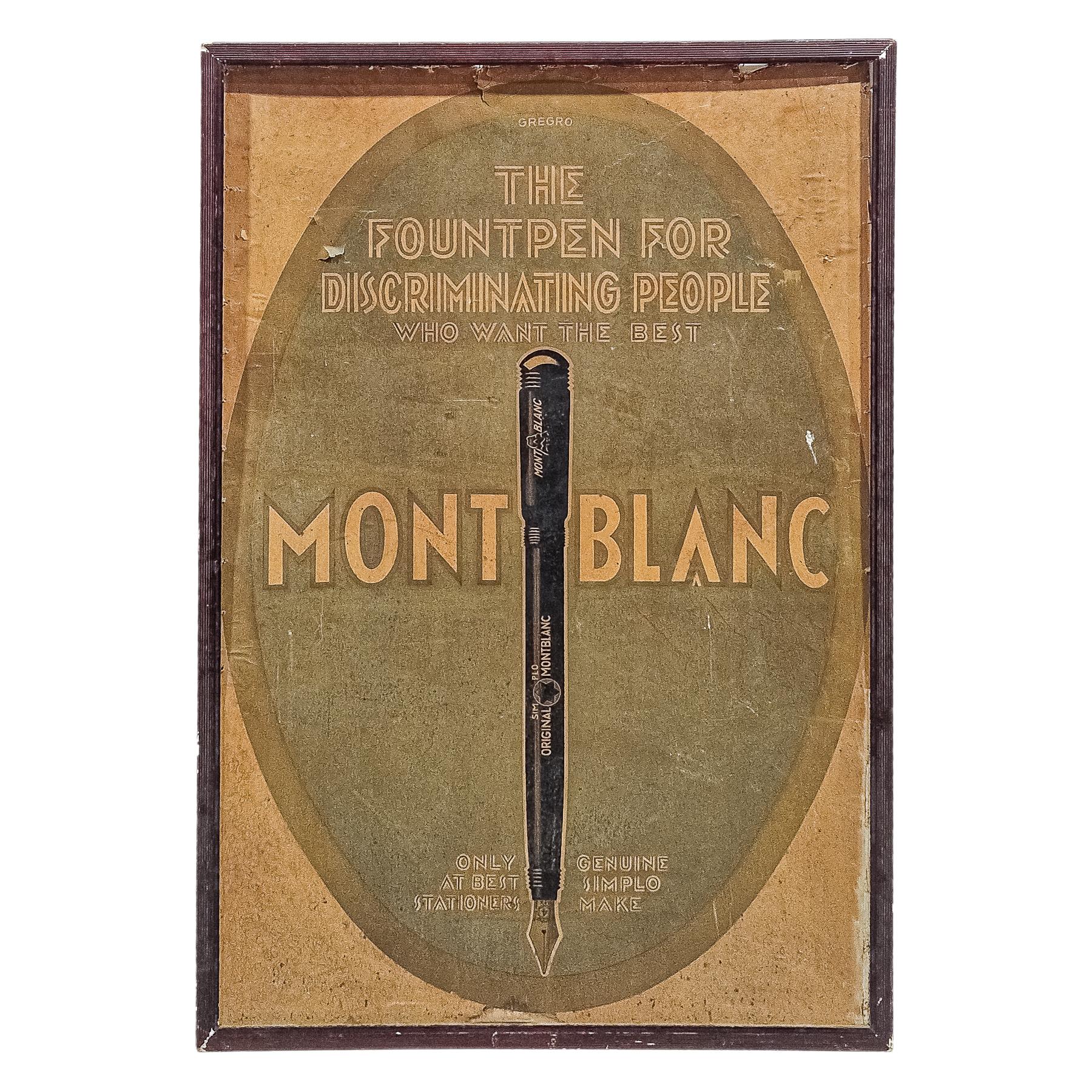 CARTEL MONTBLANC PRINCIPIOS SILGO XX