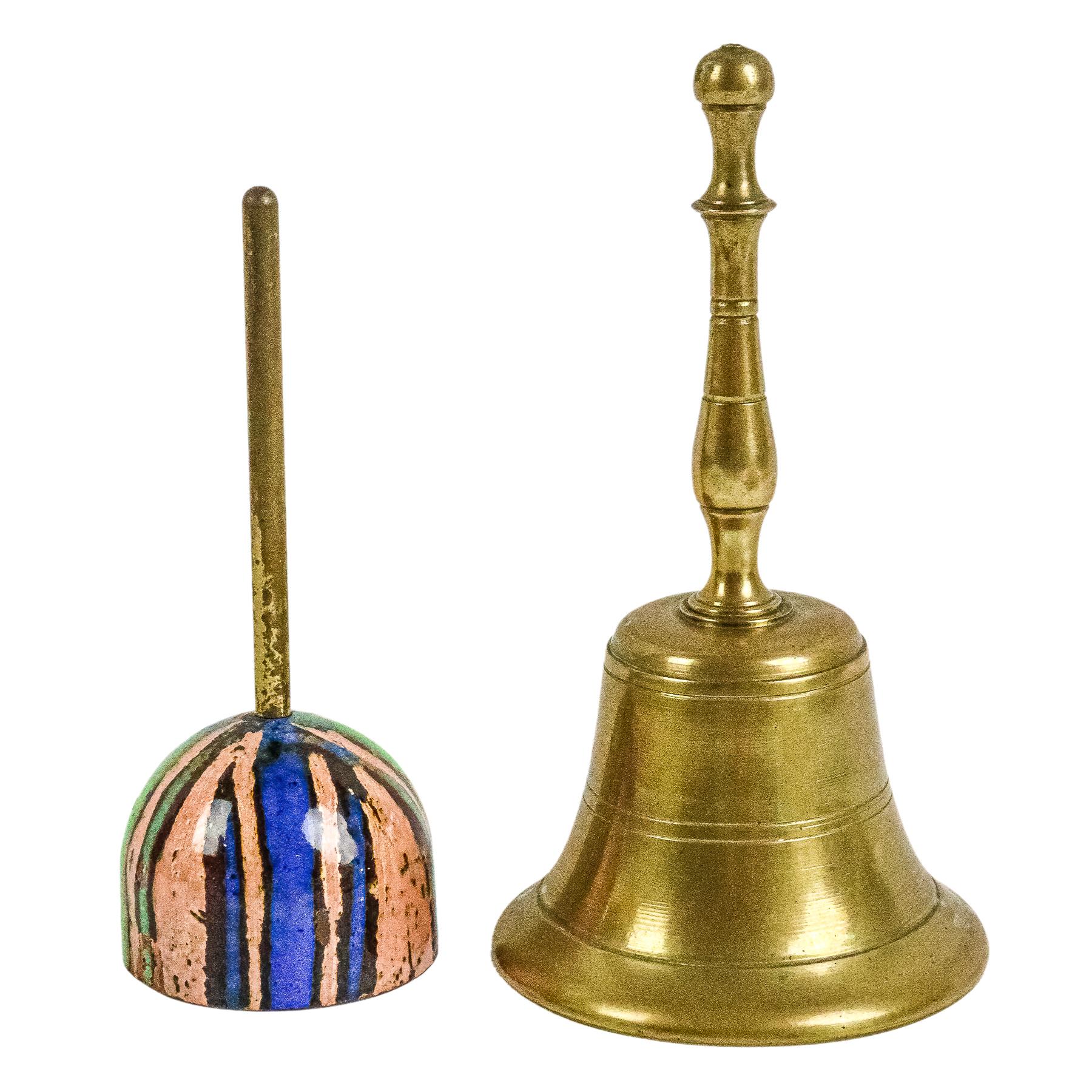 DOS CAMPANAS DE BRONCE DE COLECCIÓN