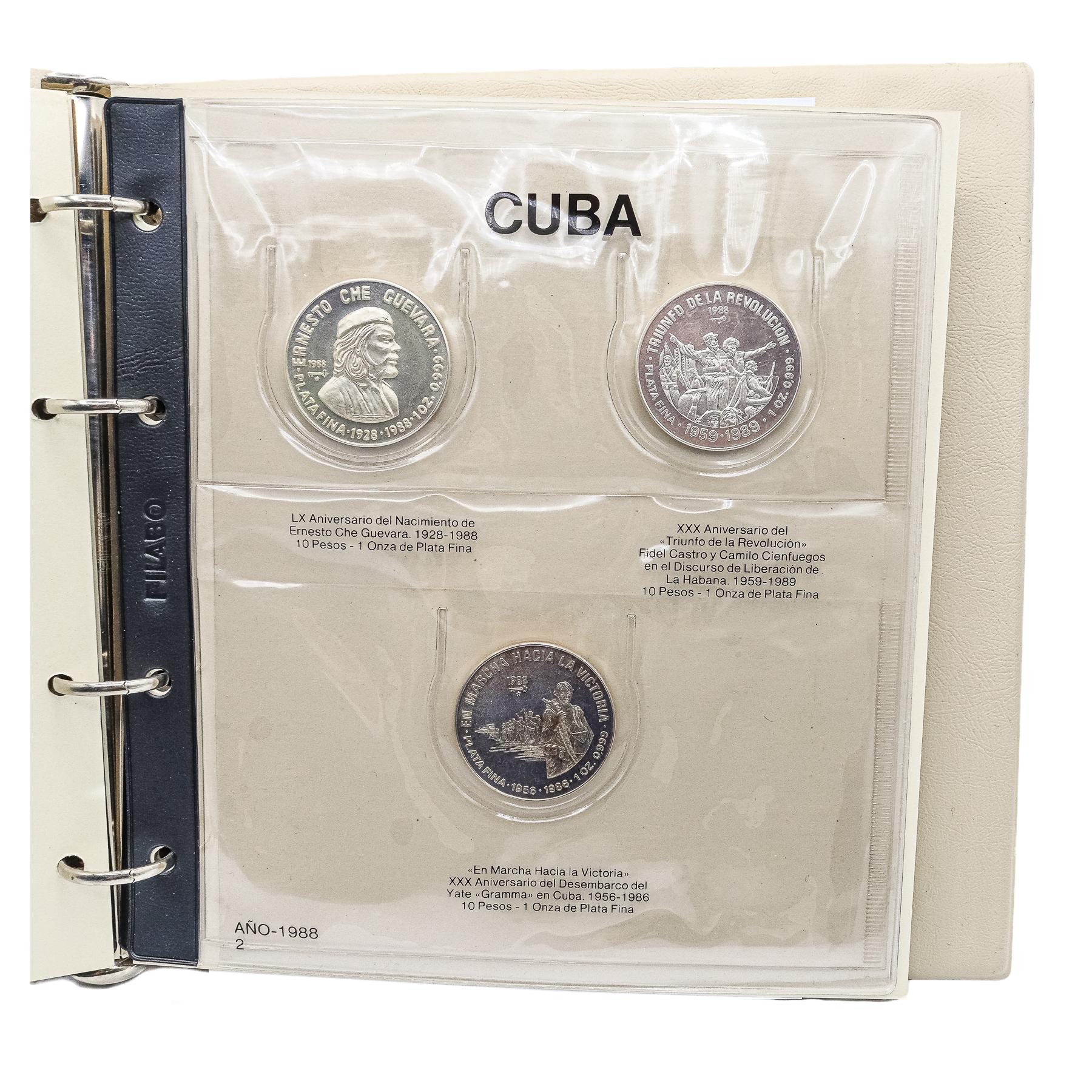 COLECCIÓN DE MONEDAS DE PLATA