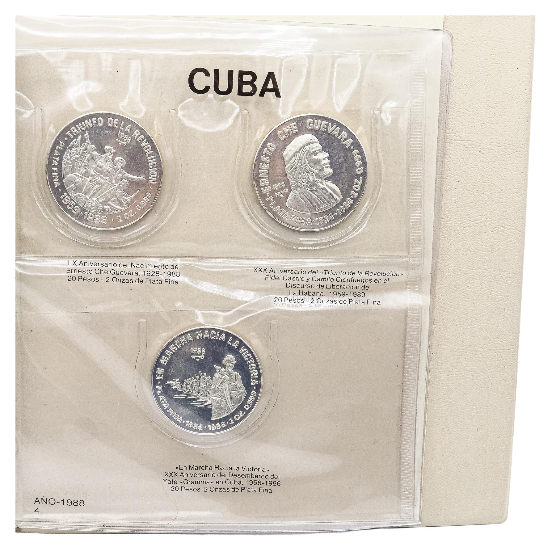COLECCIÓN DE MONEDAS DE PLATA