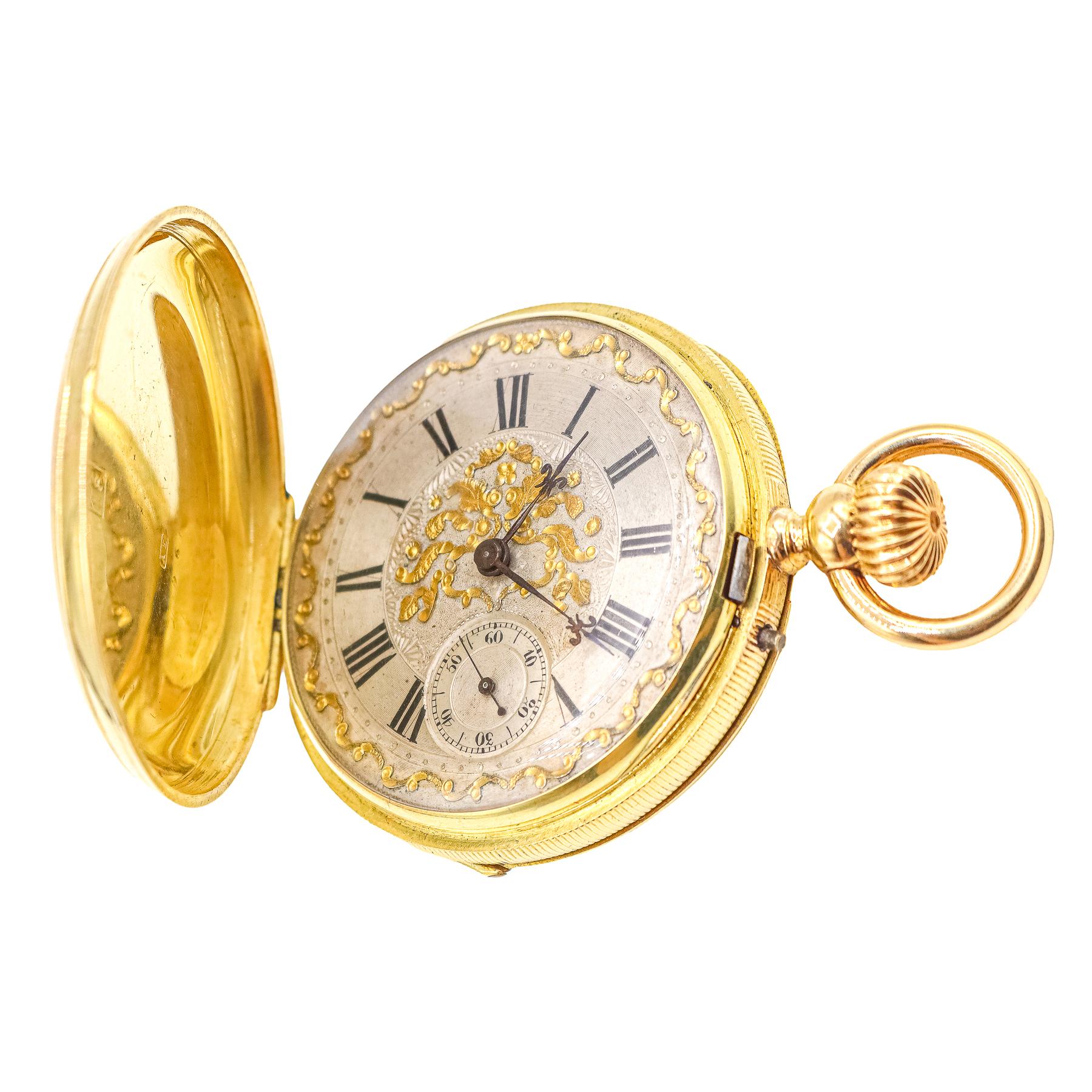 RELOJ DE BOLSILLO CHARLES HENRY GROSCLAUDE ET FILS DEL S.XIX