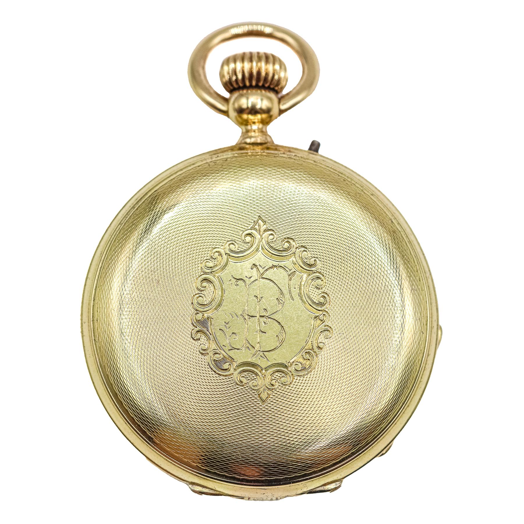 RELOJ DE BOLSILLO CHARLES HENRY GROSCLAUDE ET FILS DEL S.XIX