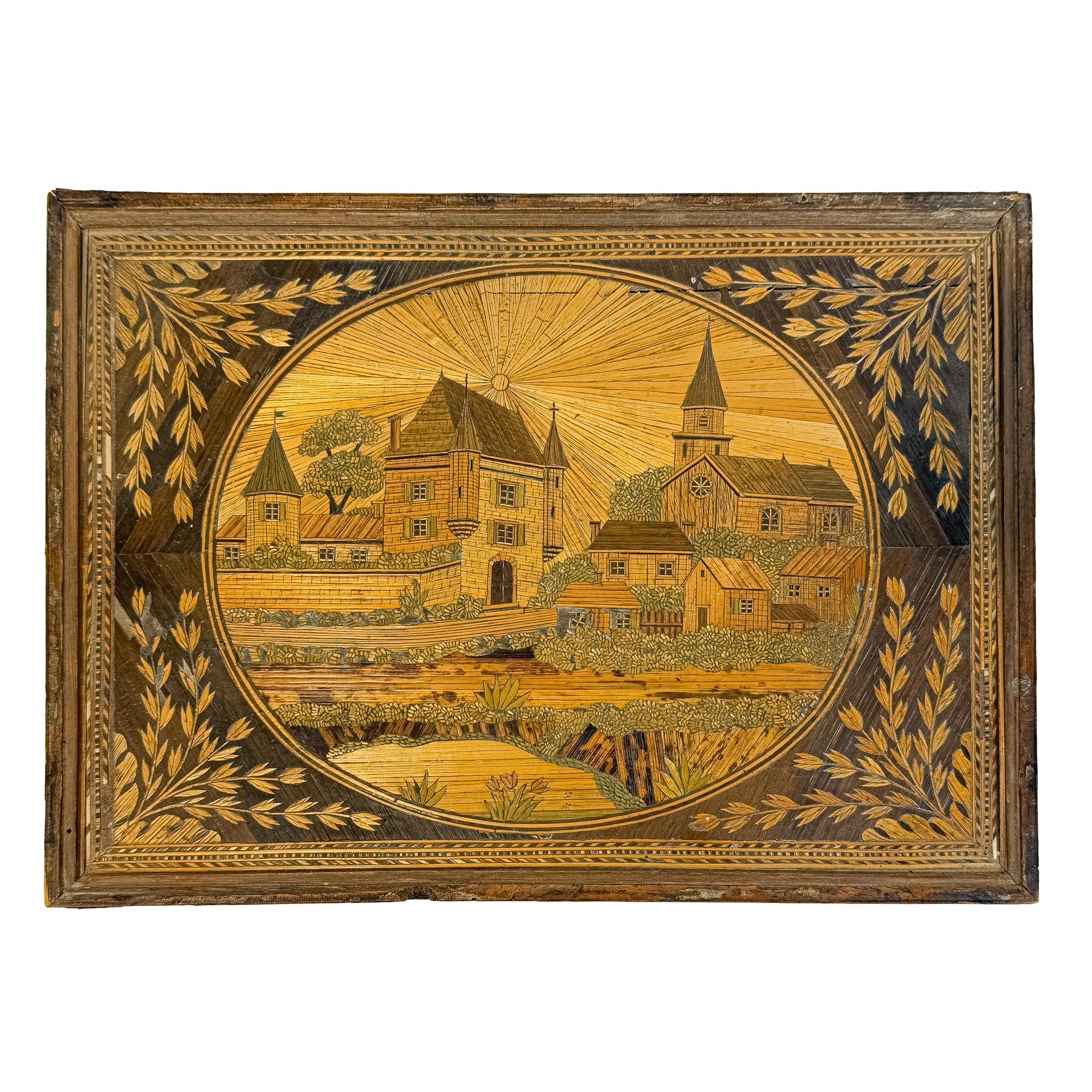 CAJA COSTURERO FRANCÉS DEL S.XIX