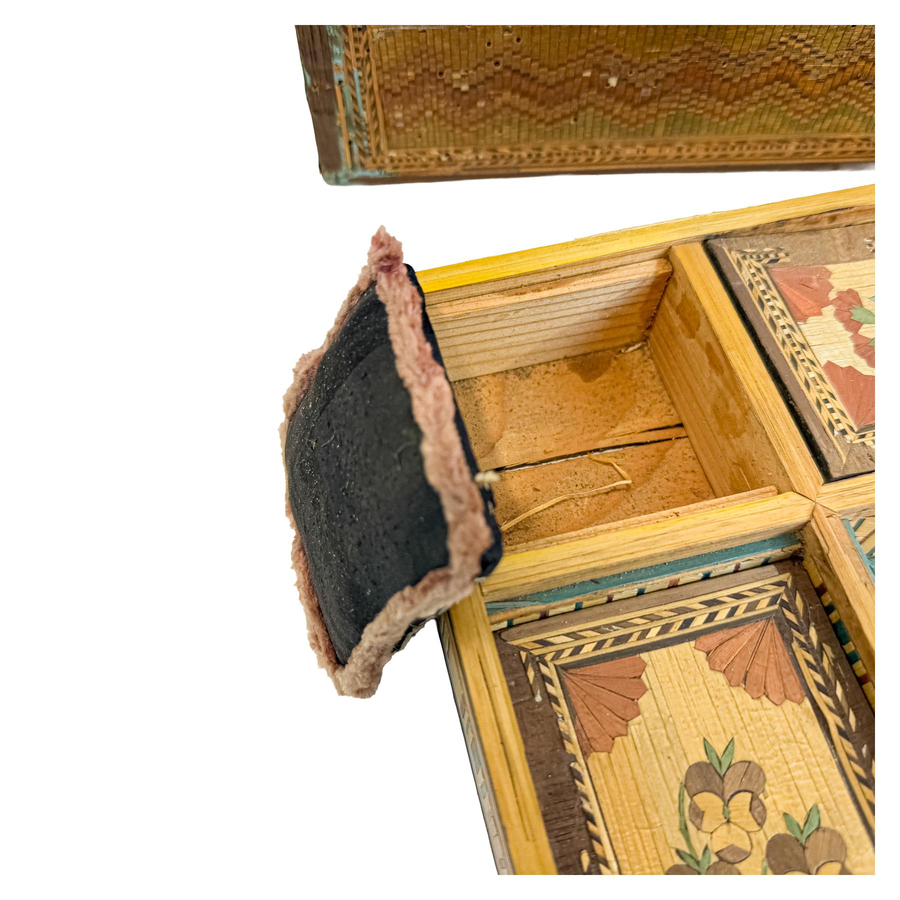 CAJA COSTURERO FRANCÉS DEL S.XIX