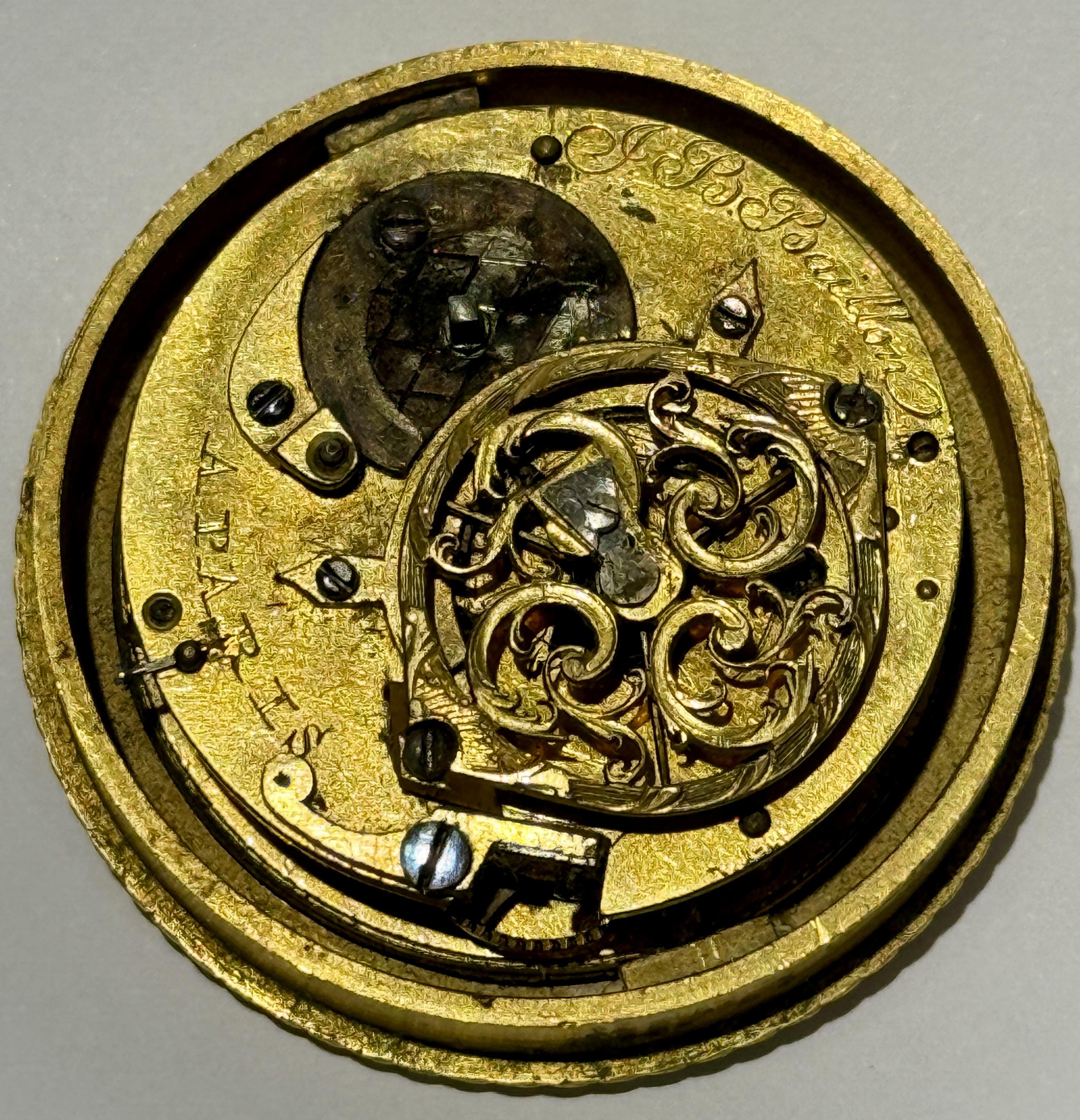 RELOJ DE SOBREMESA FRANCÉS DE J.B. BAILLON, DEL S.XVIII