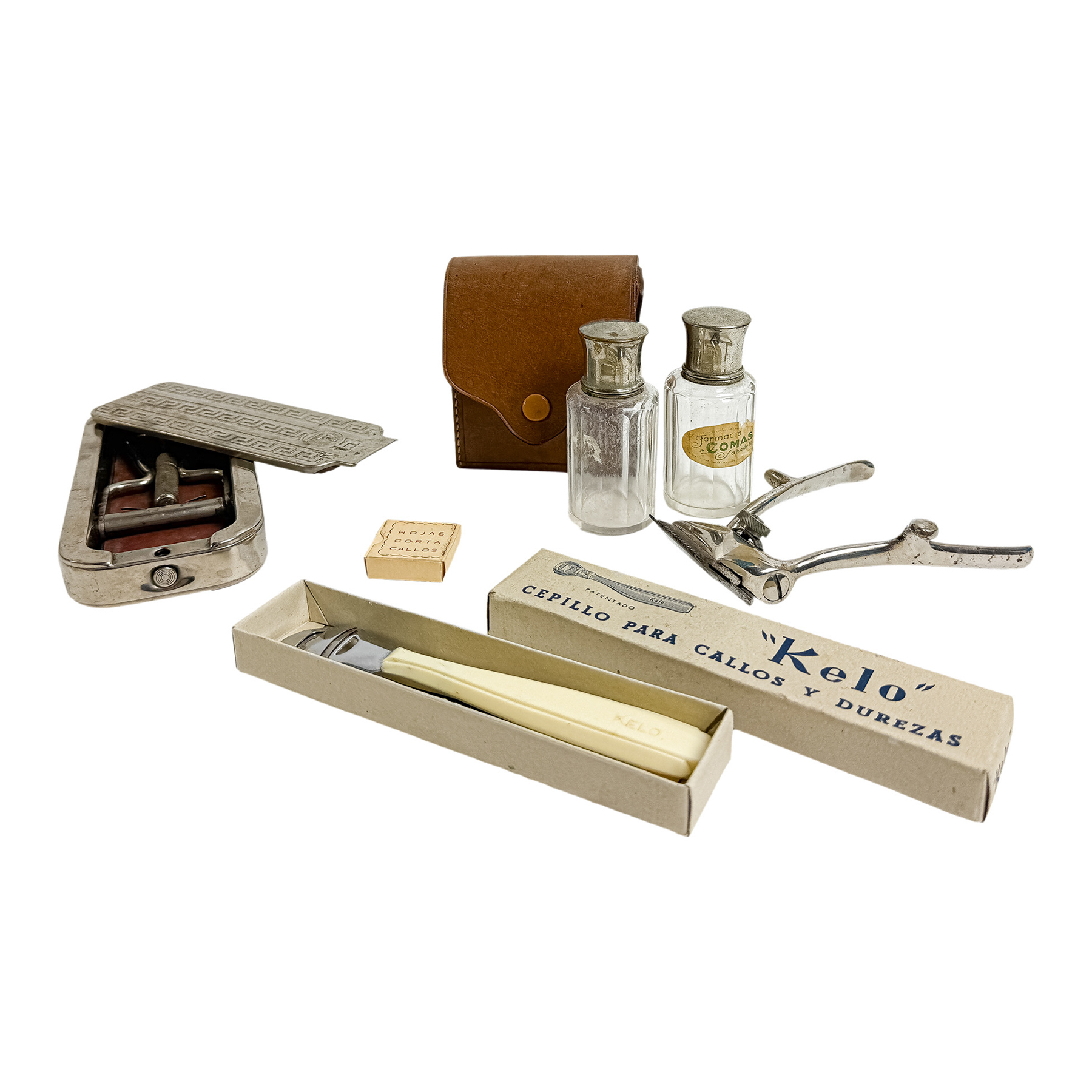 CONJUNTO DE UTENSILIOS PARA AFEITAR