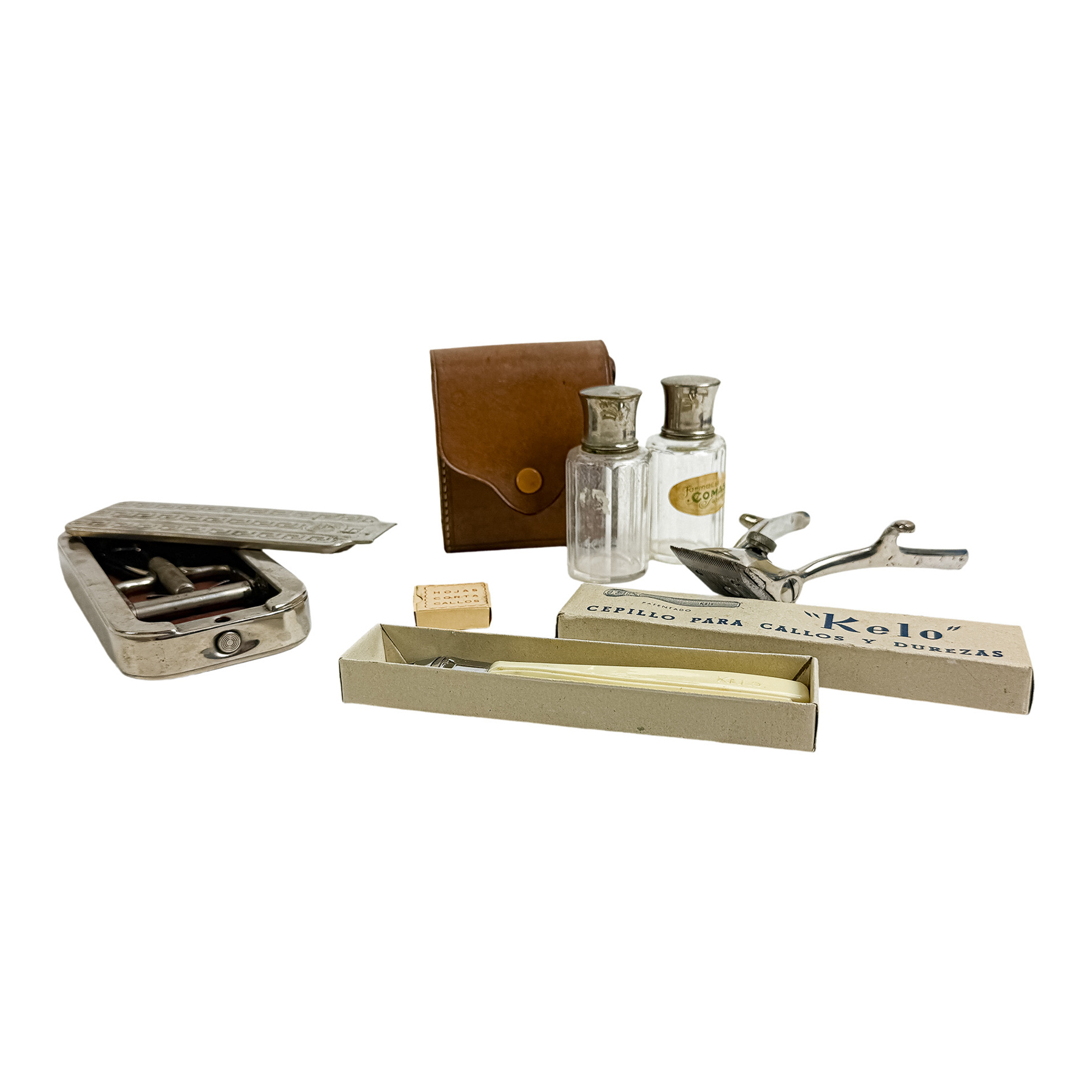 CONJUNTO DE UTENSILIOS PARA AFEITAR