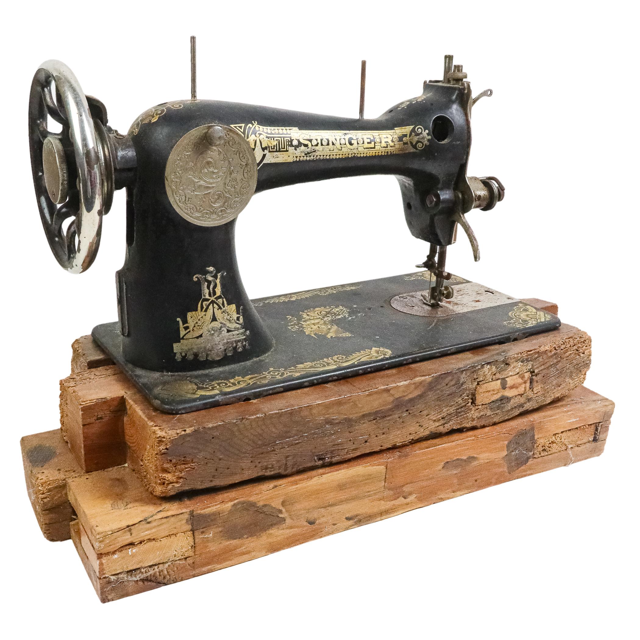 MAQUINA DE COSER SINGER DE LA PRIMERA MITAD DEL S.XX