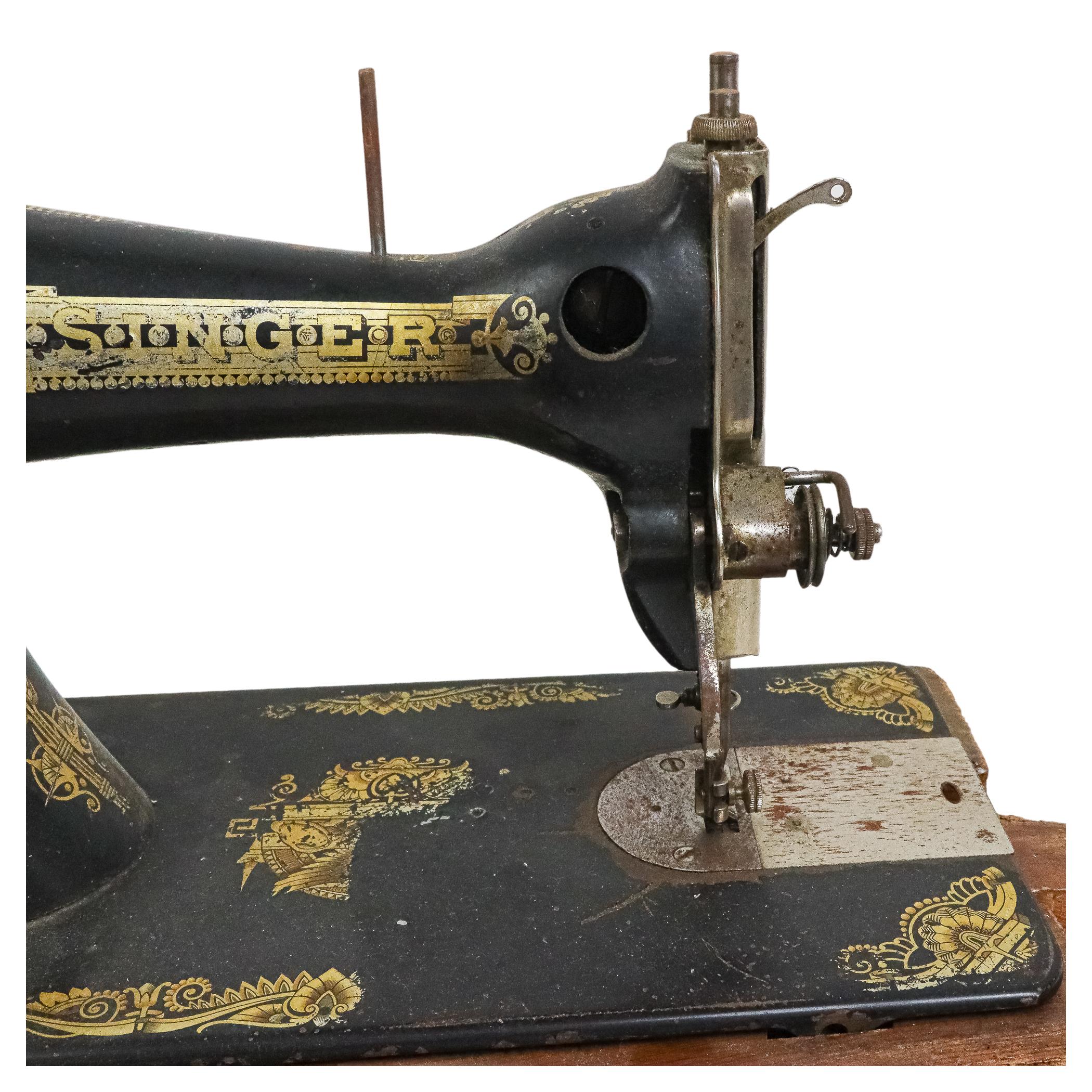 MAQUINA DE COSER SINGER DE LA PRIMERA MITAD DEL S.XX