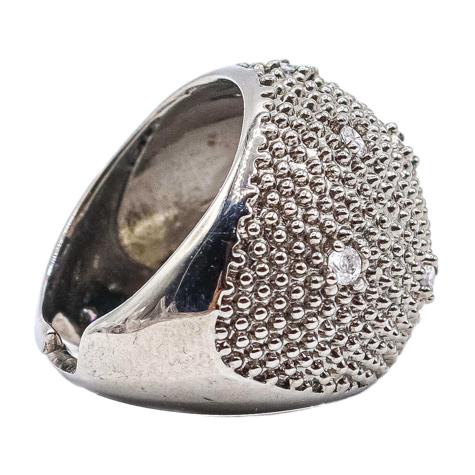 ANILLO BOMBÉ CON CIRCONITAS