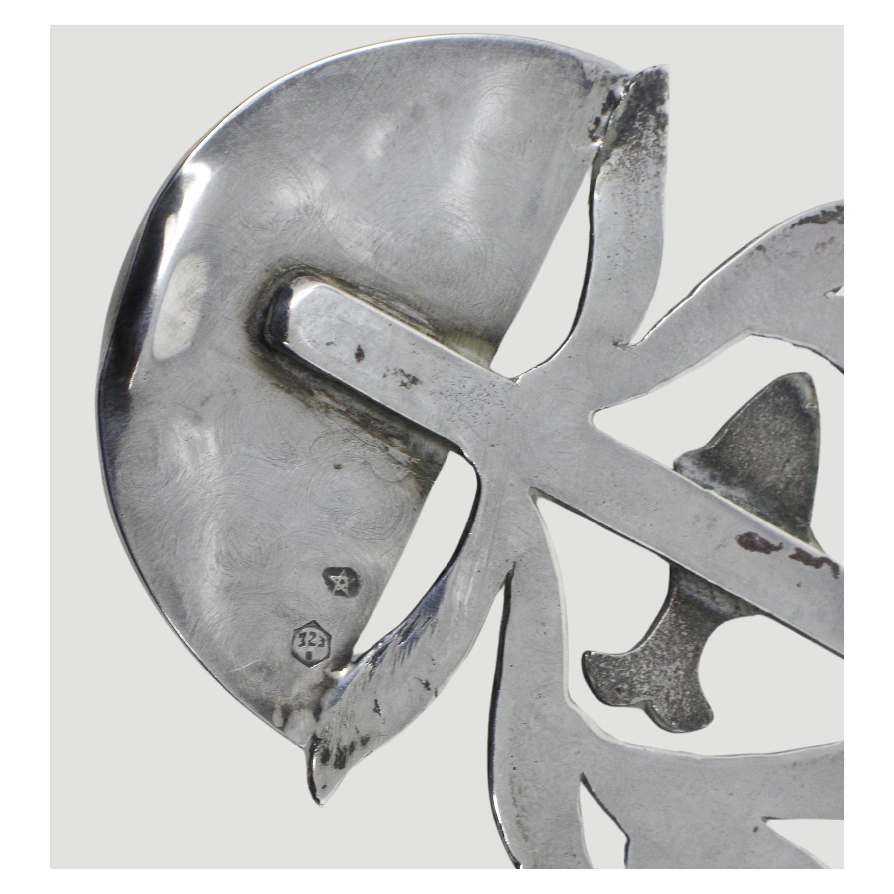 BENDITERA DE PLATA Y ROSARIO