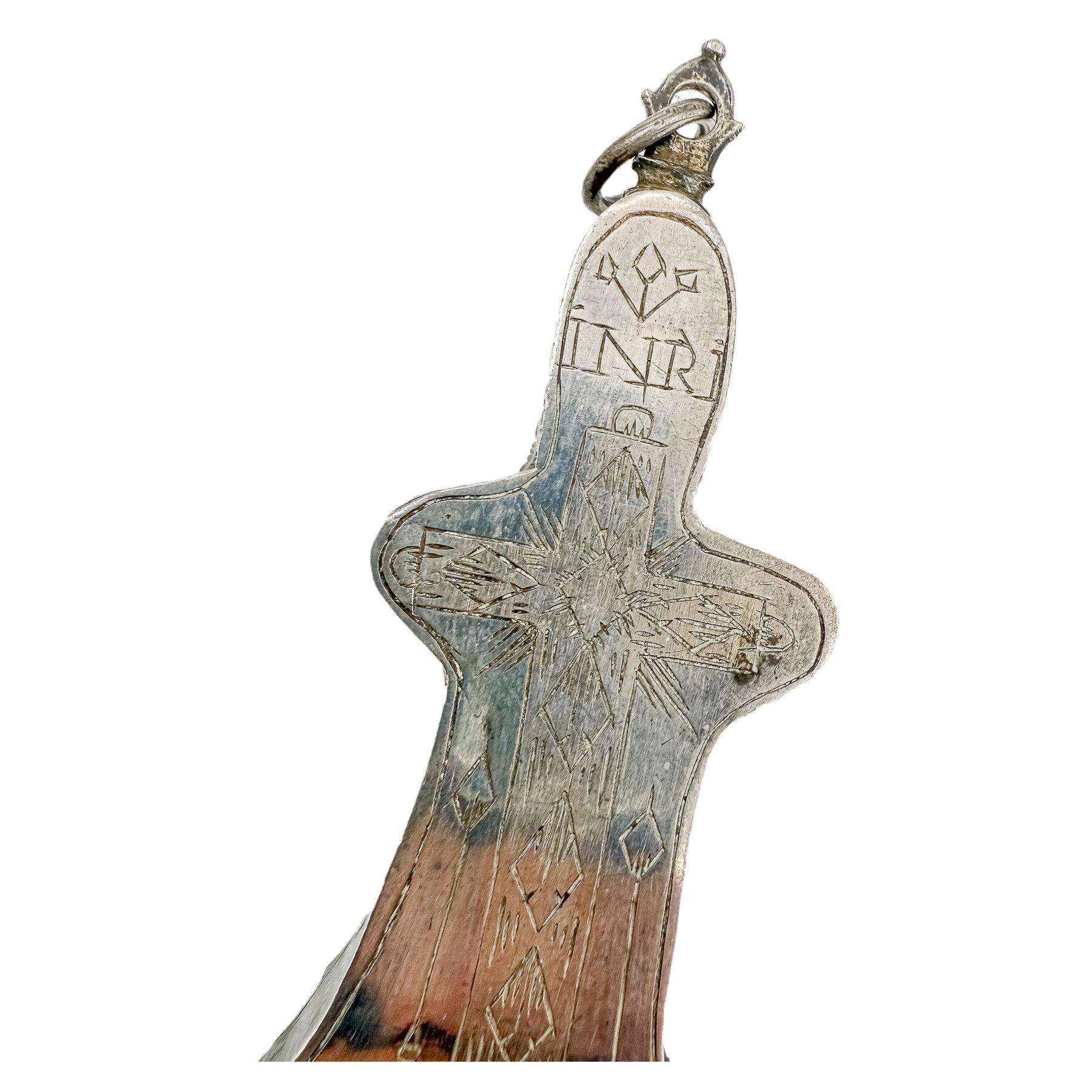 RELICARIO DE PLATA DEL SIGLO XVIII