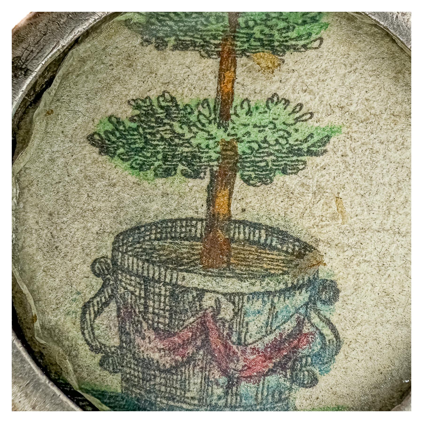 MEDALLÓN DEVOCIONAL DE PLATA DEL SIGLO XVIII