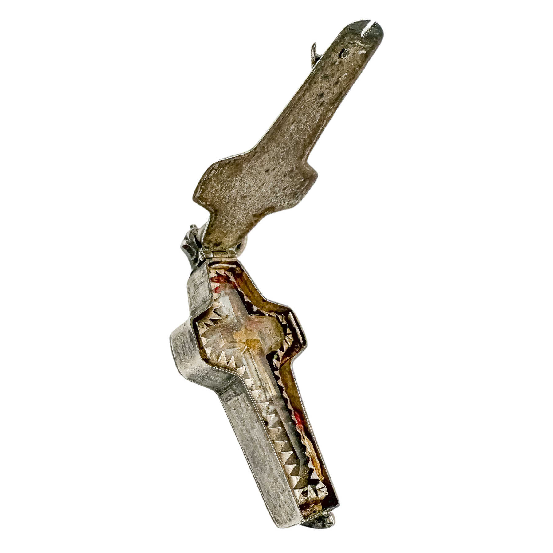 RELICARIO DE PLATA DEL SIGLO XVIII