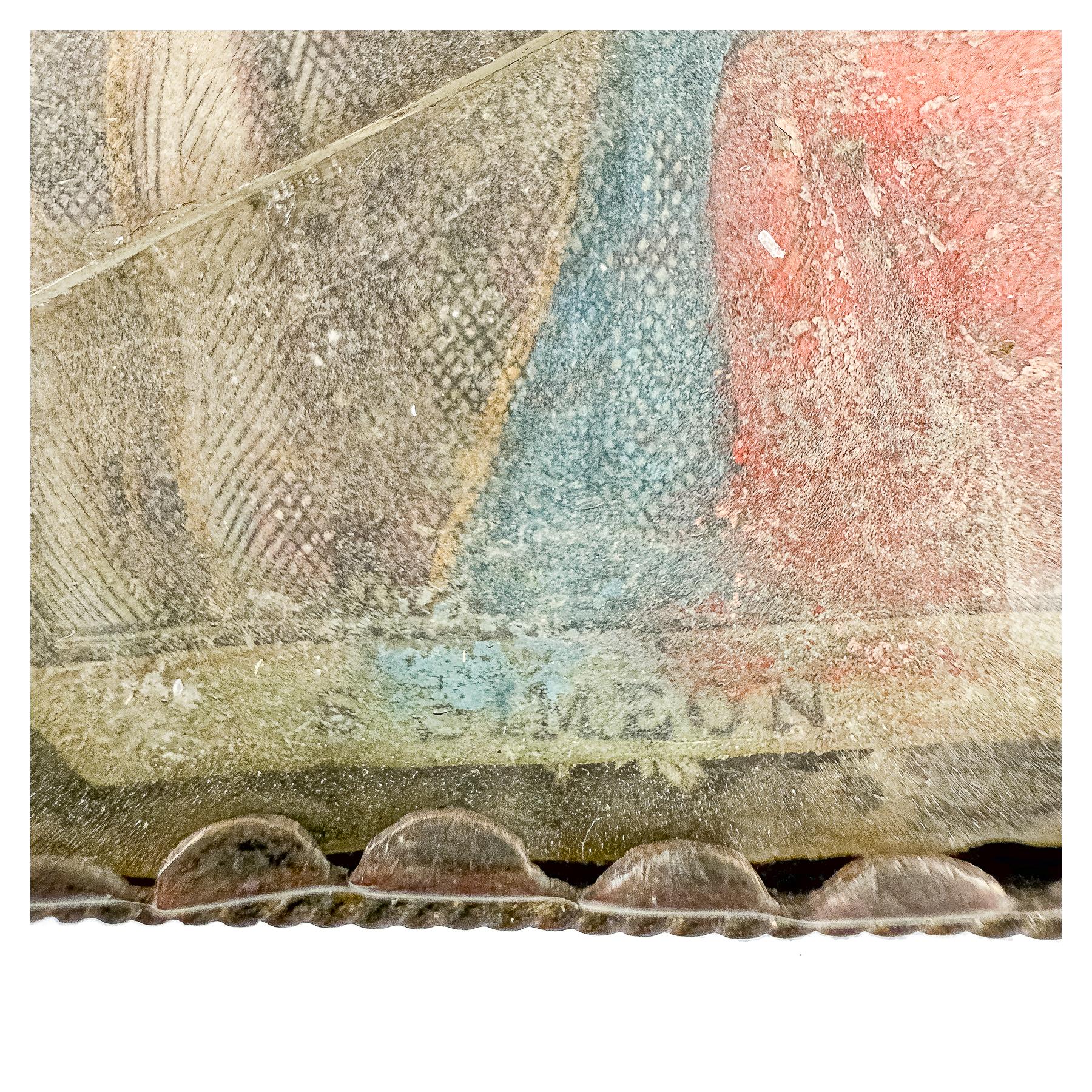 MEDALLÓN DEVOCIONAL DE PLATA DEL SIGLO XVIII