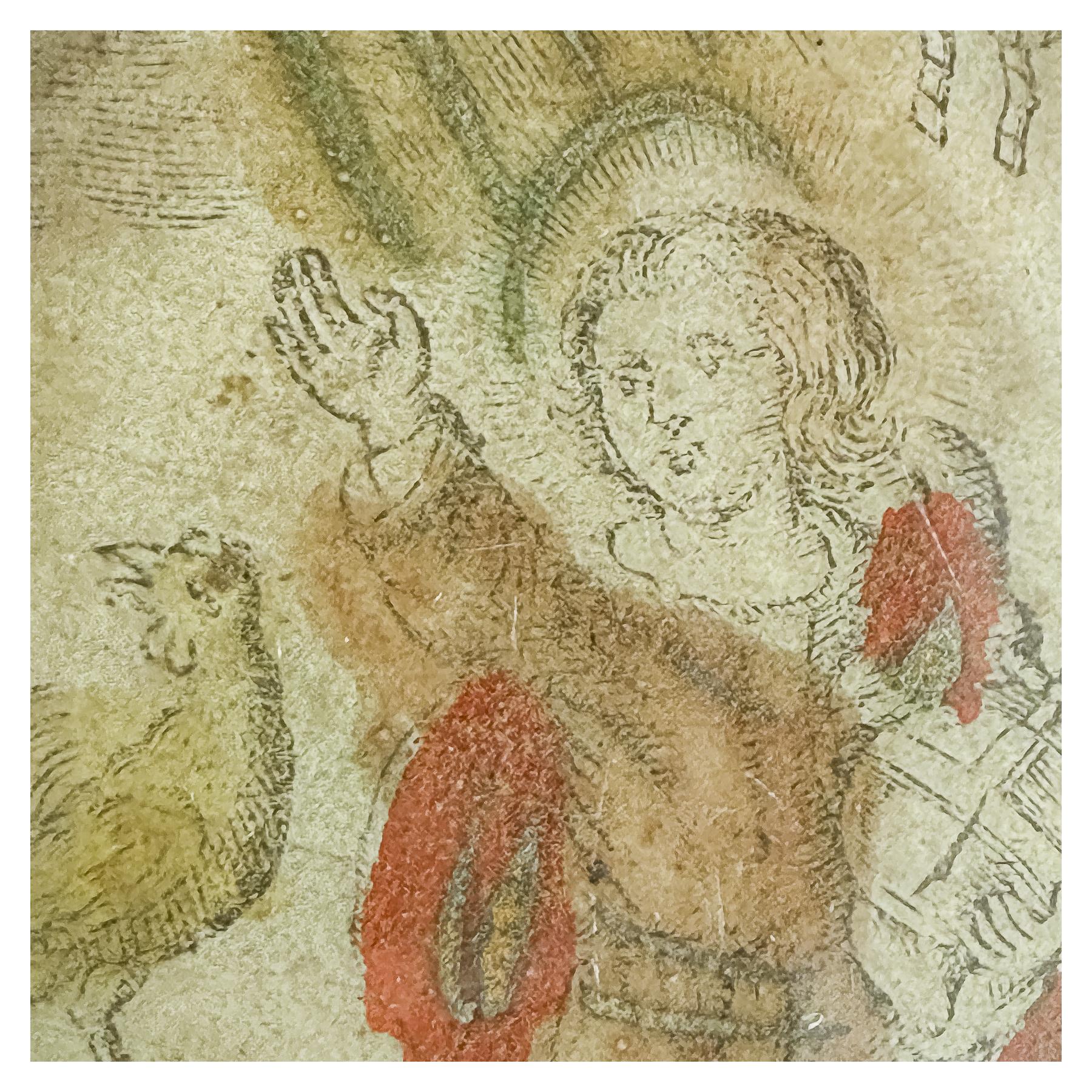 RELICARIO DE PLATA DEL SIGLO XVIII