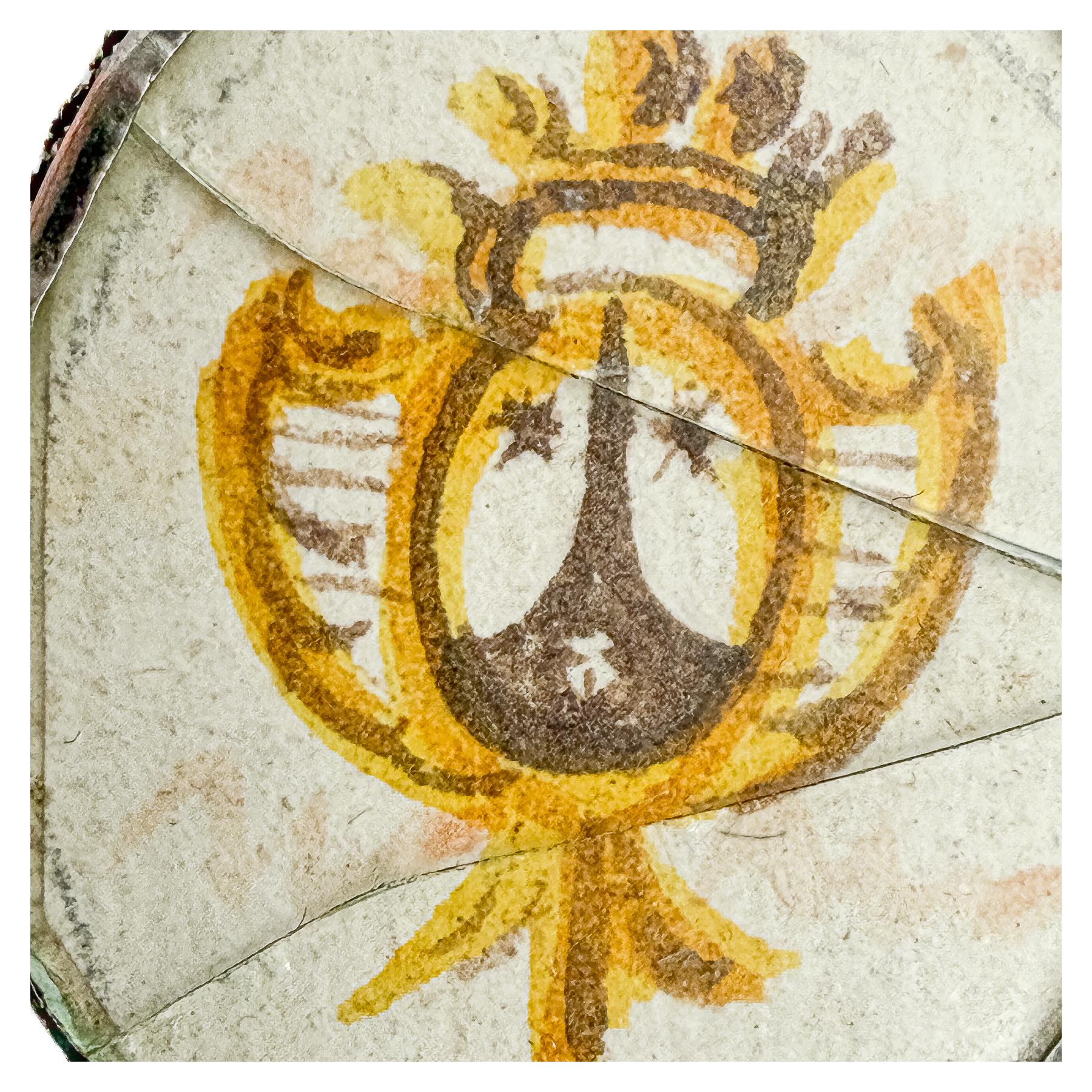 MEDALLÓN DEVOCIONAL DE PLATA DEL SIGLO XVIII