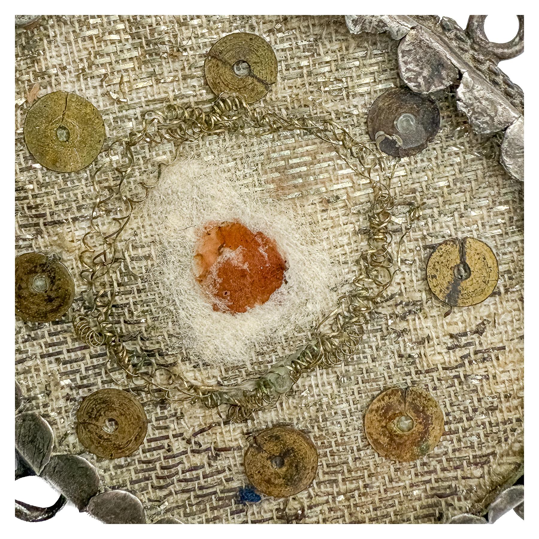 RELICARIO DE PLATA DEL SIGLO XVIII