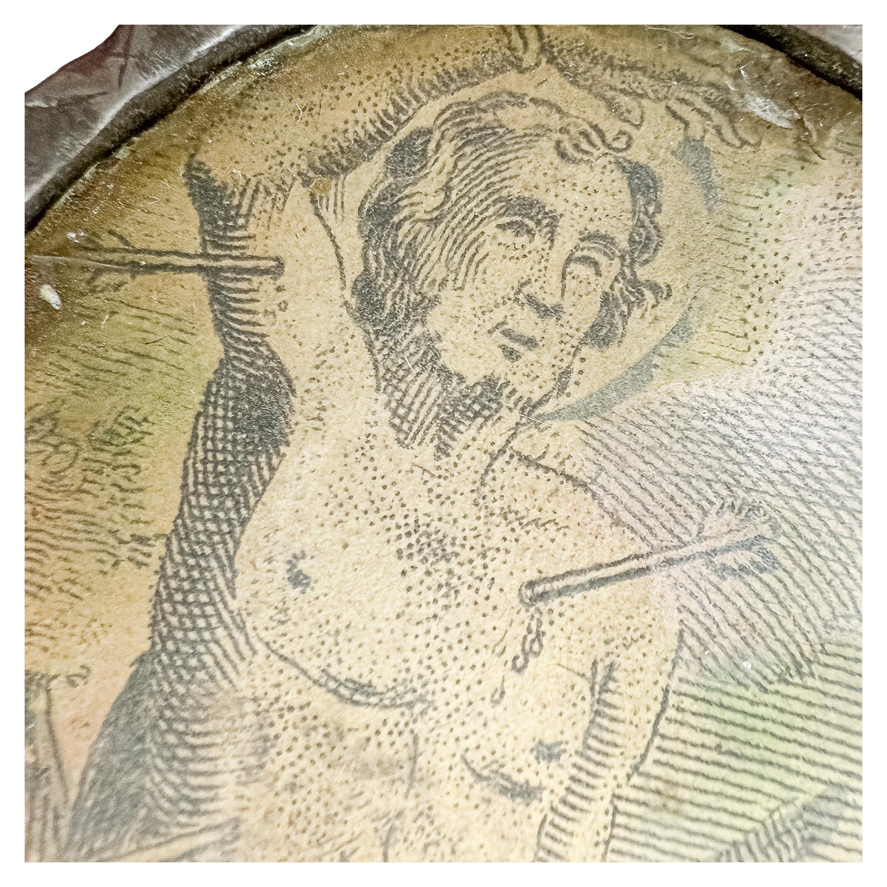 RELICARIO DE PLATA DEL SIGLO XVIII