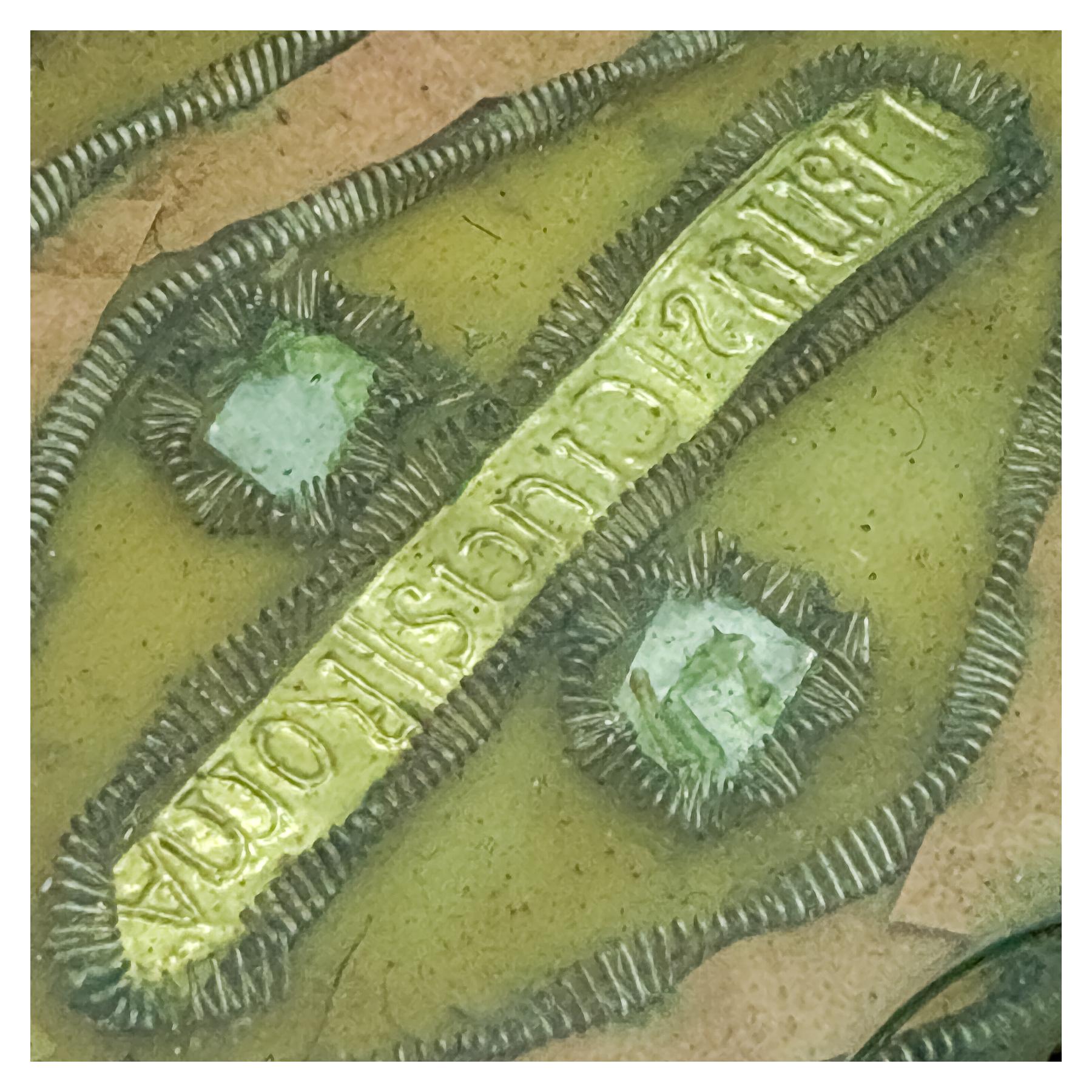 RELICARIO DE PLATA DEL SIGLO XVIII