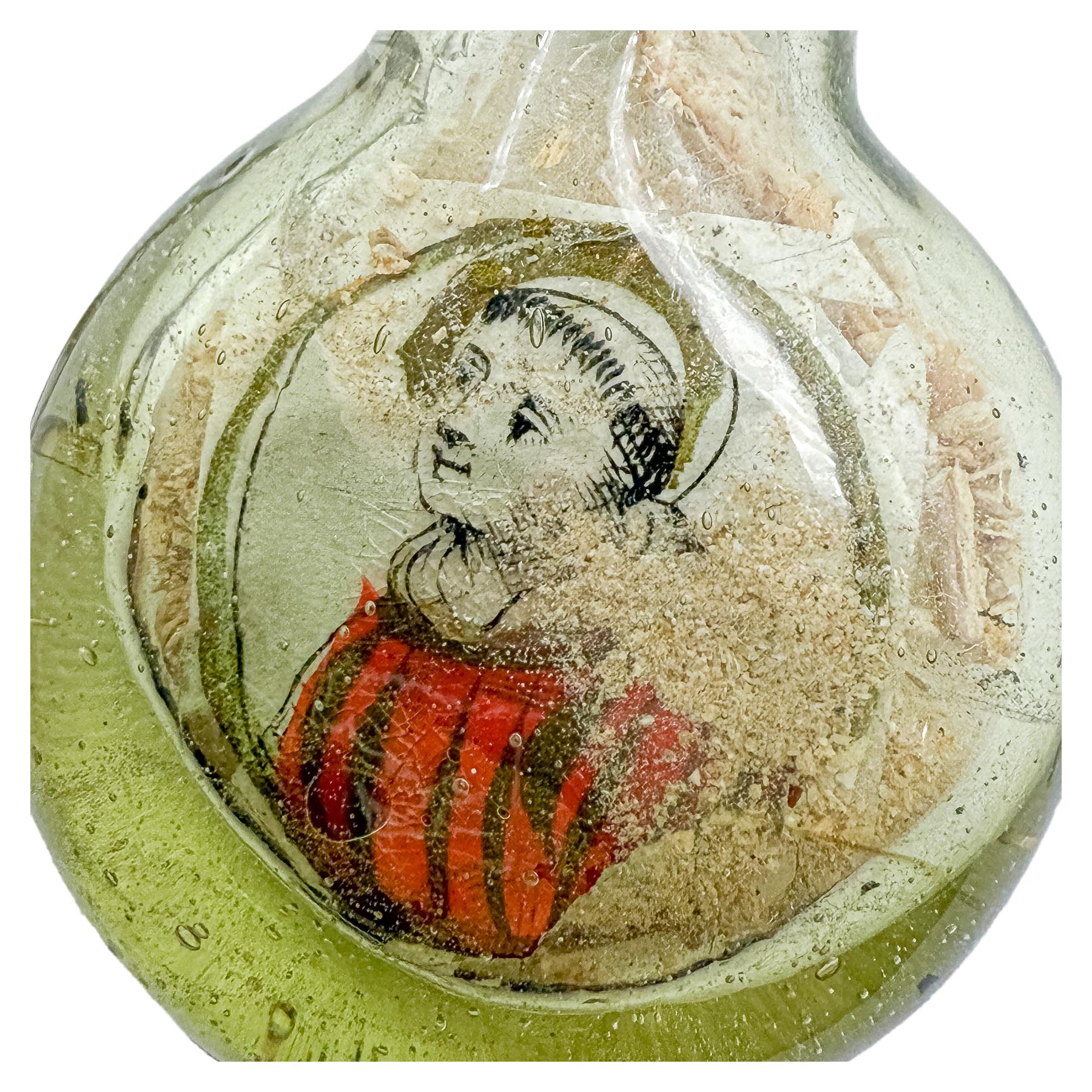 RELICARIO DE PLATA DEL SIGLO XVIII