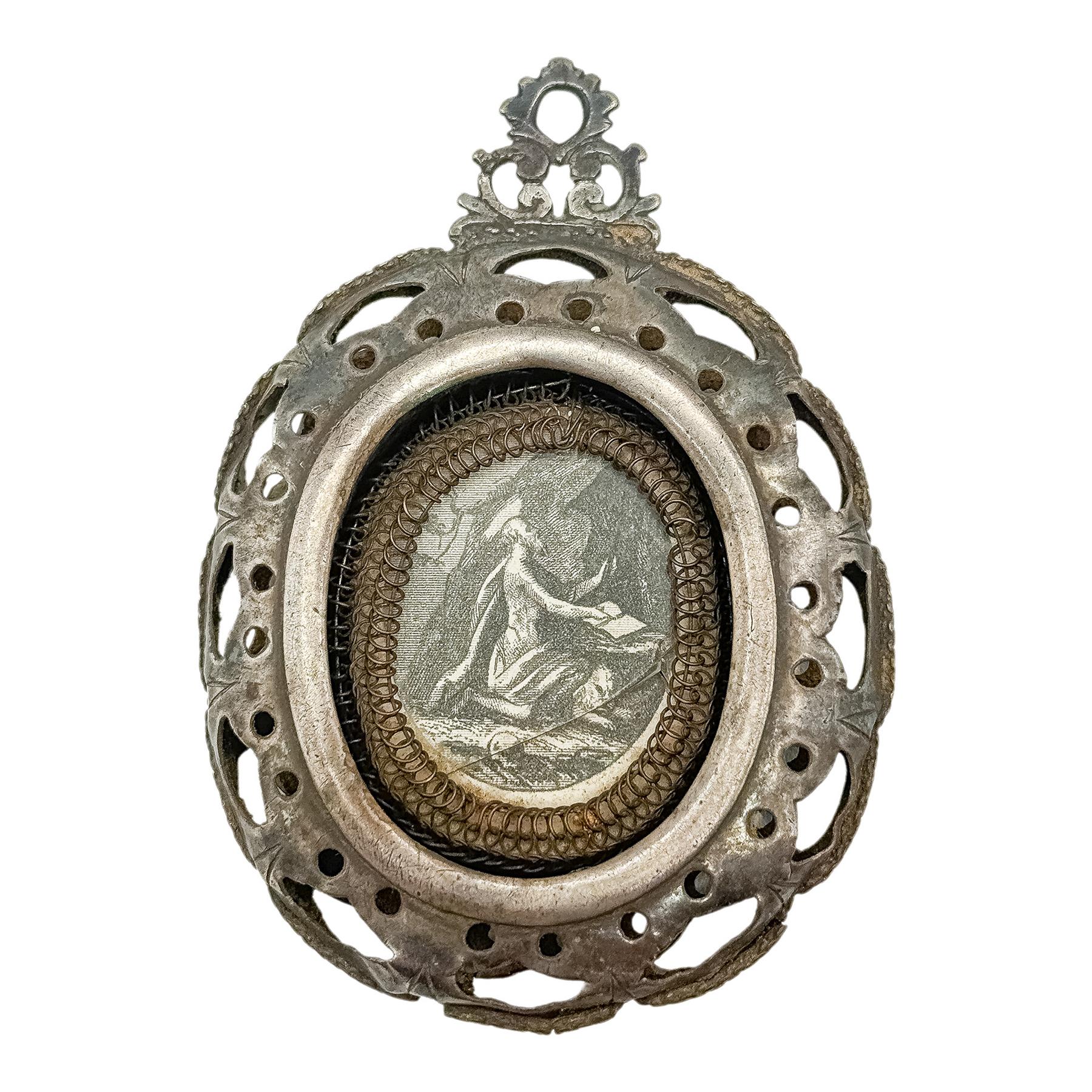 MEDALLON DEVOCIONAL DEL SIGLO XVIII