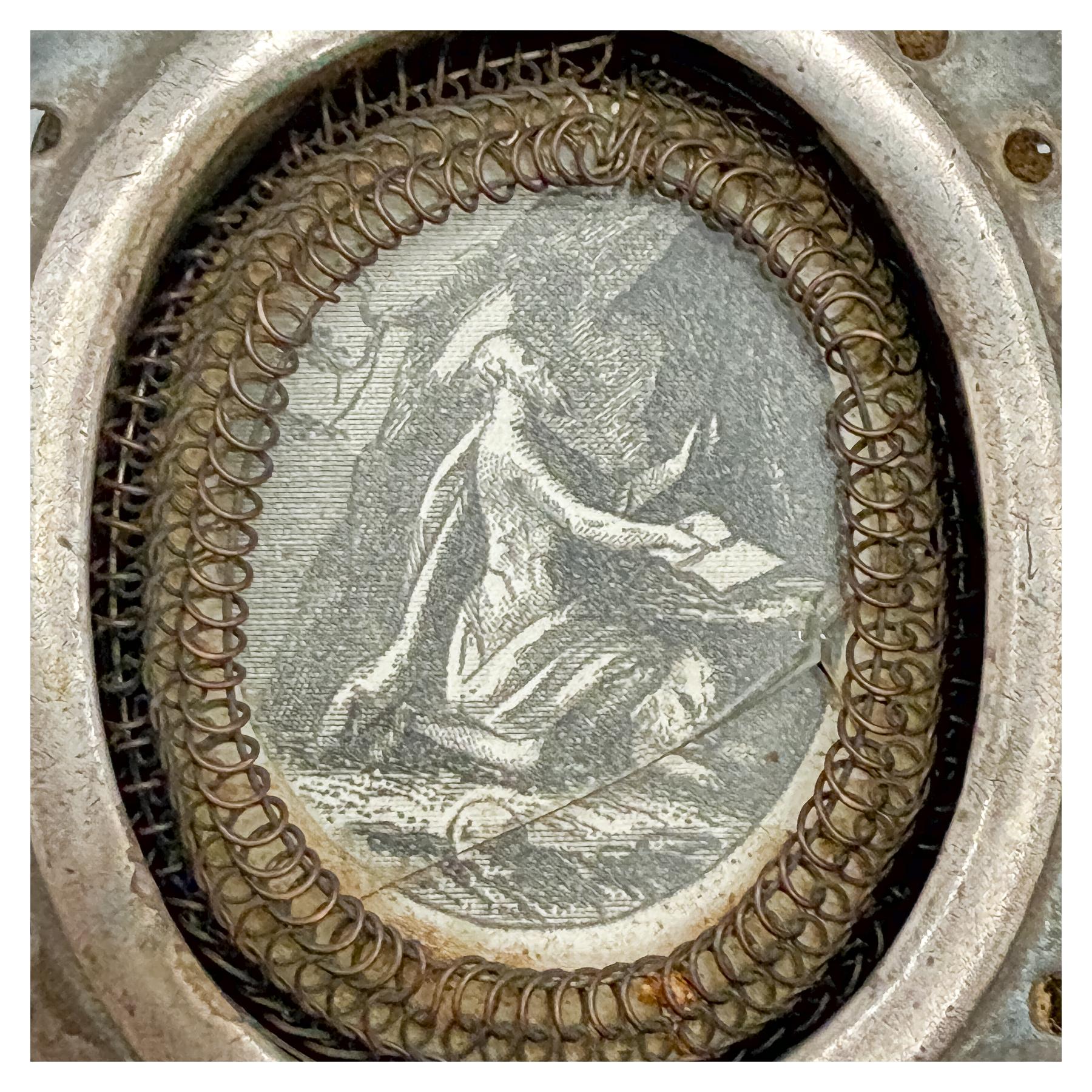 MEDALLON DEVOCIONAL DEL SIGLO XVIII