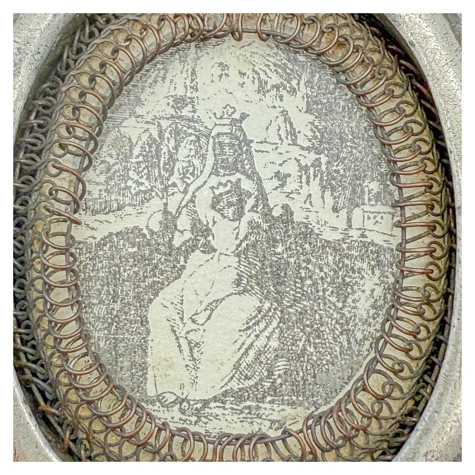 MEDALLON DEVOCIONAL DEL SIGLO XVIII