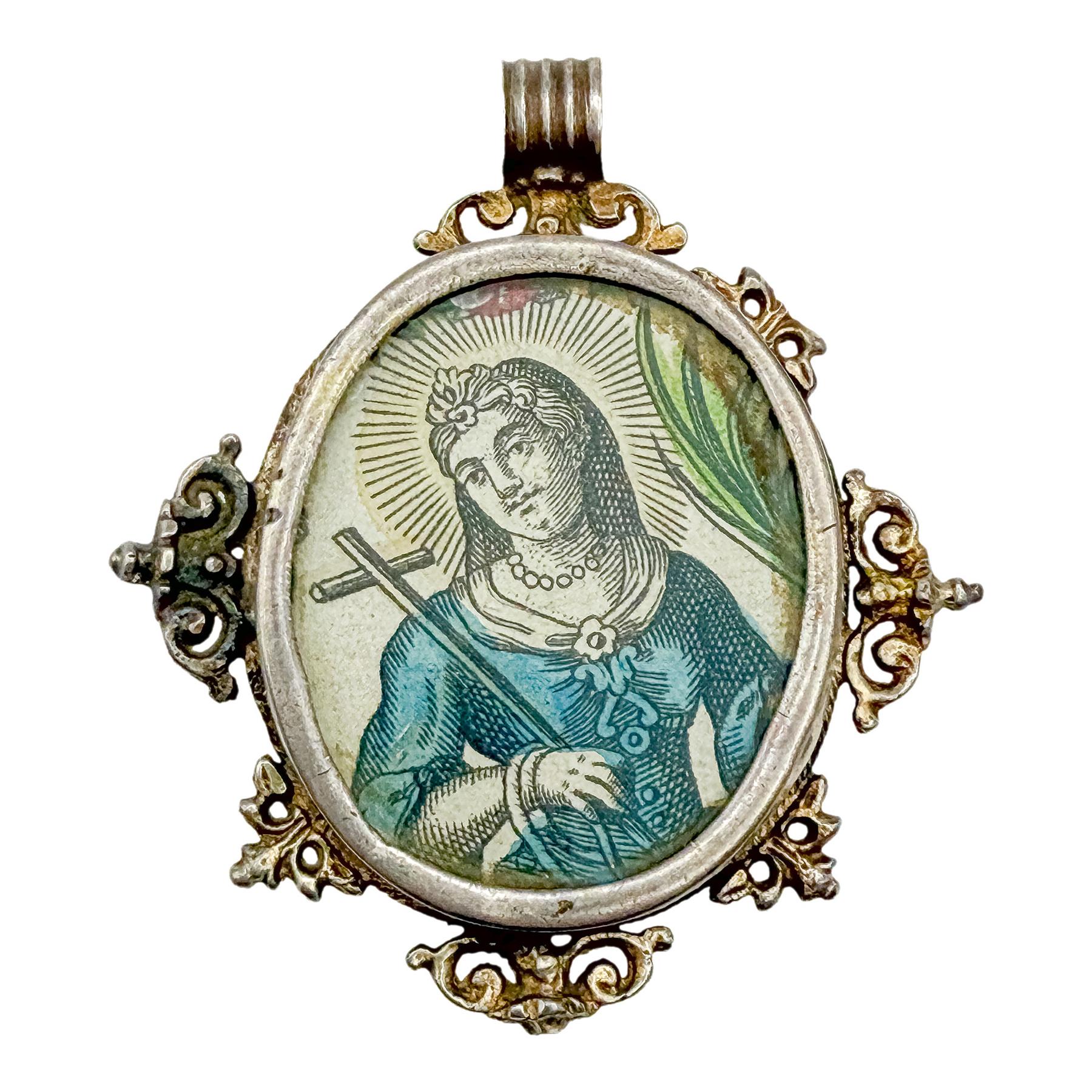 MEDALLÓN DEVOCIONAL DEL SIGLO XVIII