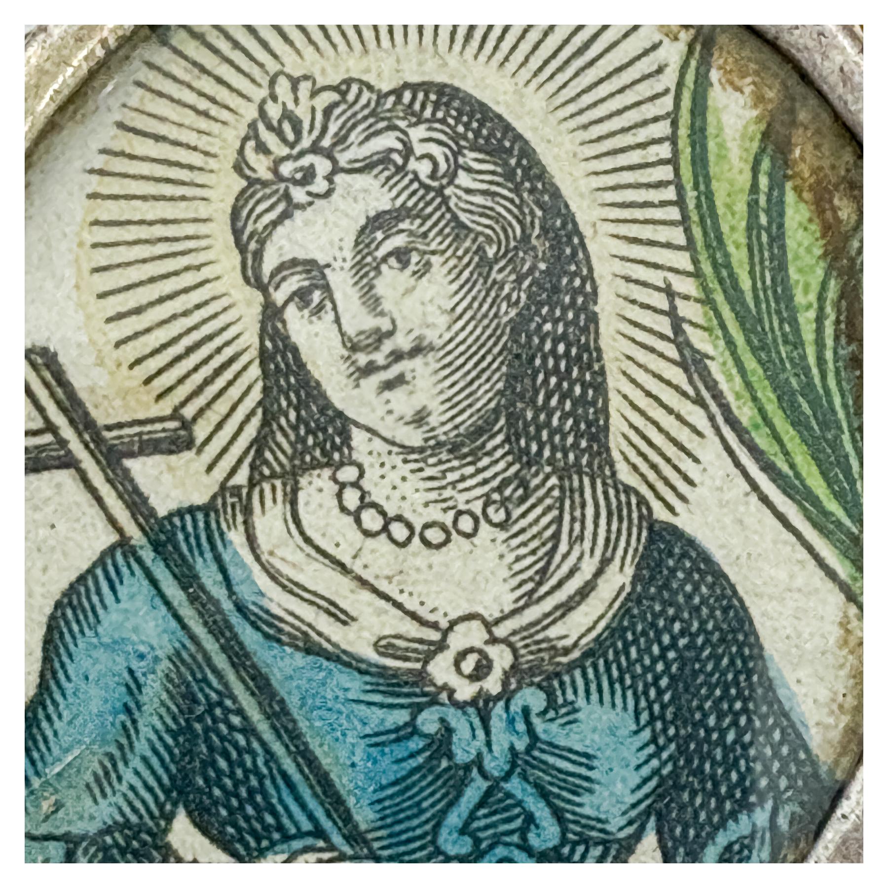 MEDALLÓN DEVOCIONAL DEL SIGLO XVIII