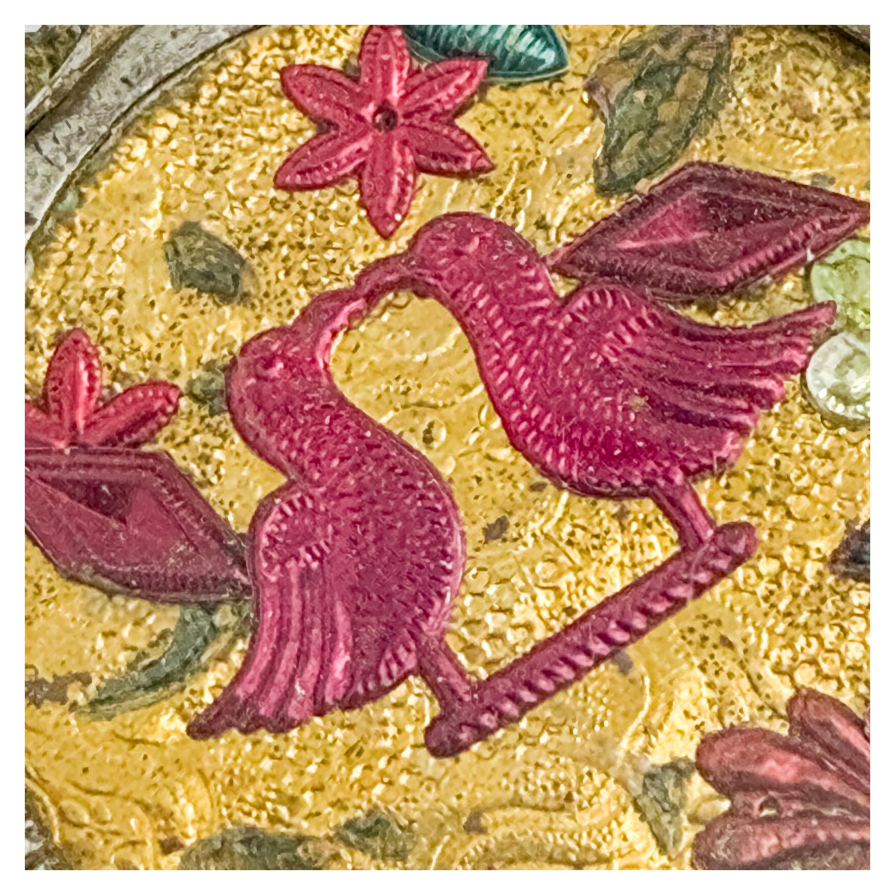 RELICARIO DE PLATA DEL SIGLO XVIII