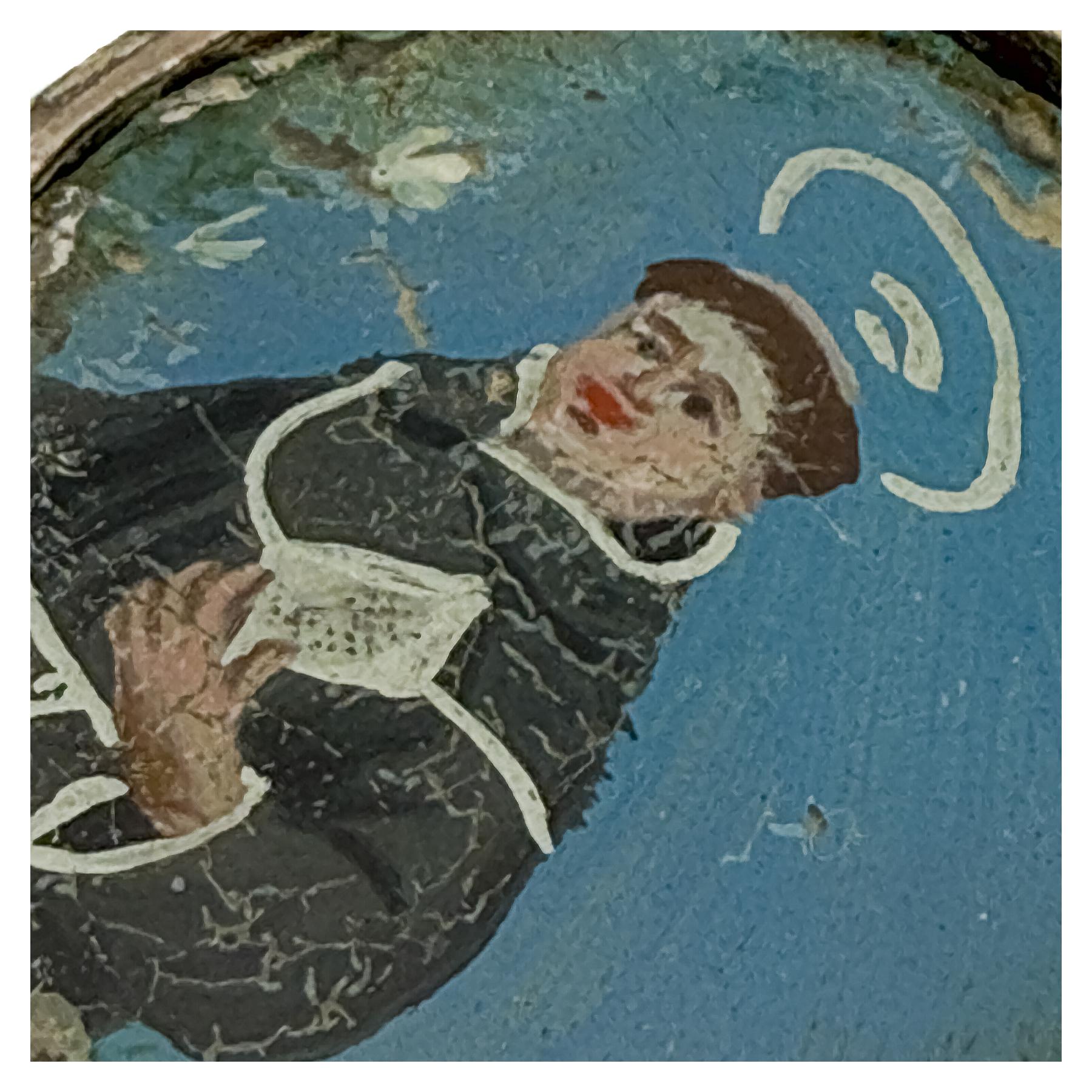 MEDALLÓN DEVOCIONAL DE PLATA DEL SIGLO XVIII