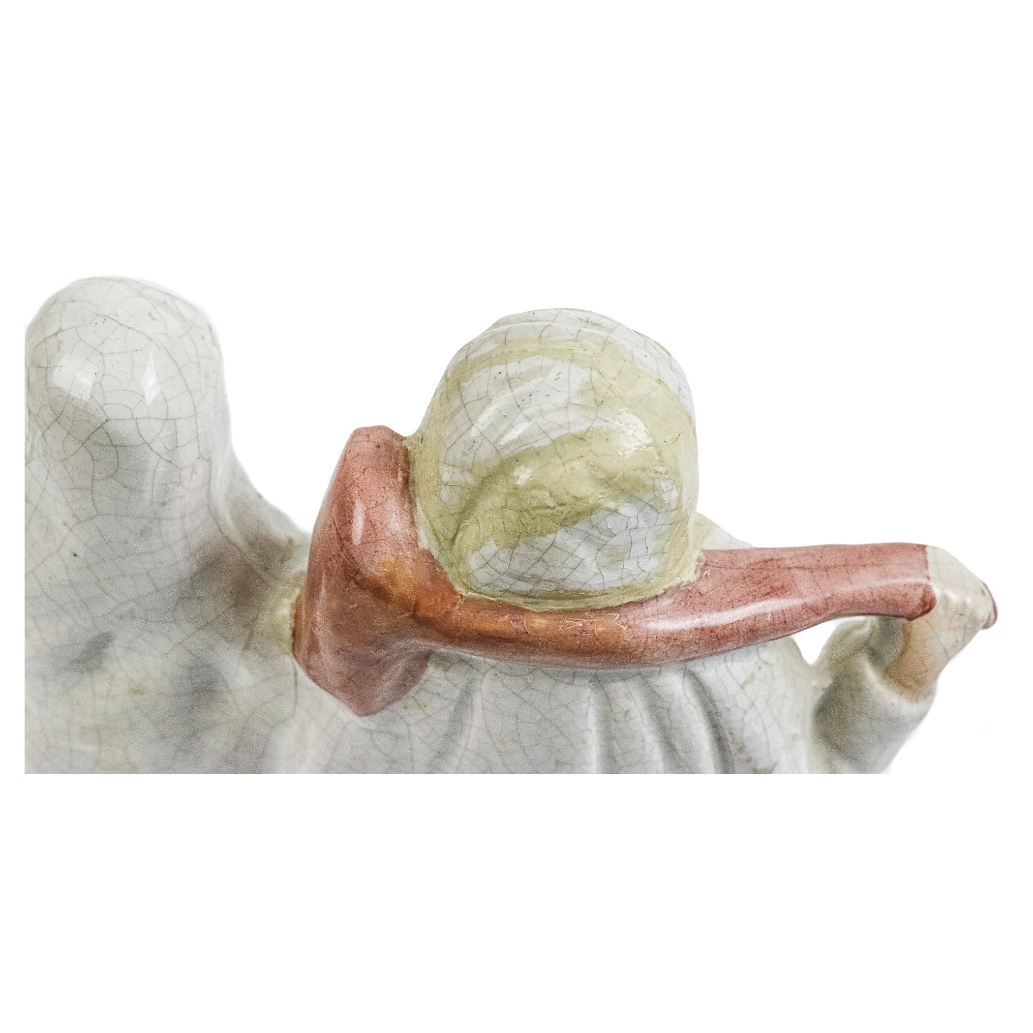 FIGURA PORCELANA STAFFORD DE FINALES DEL S.XIX