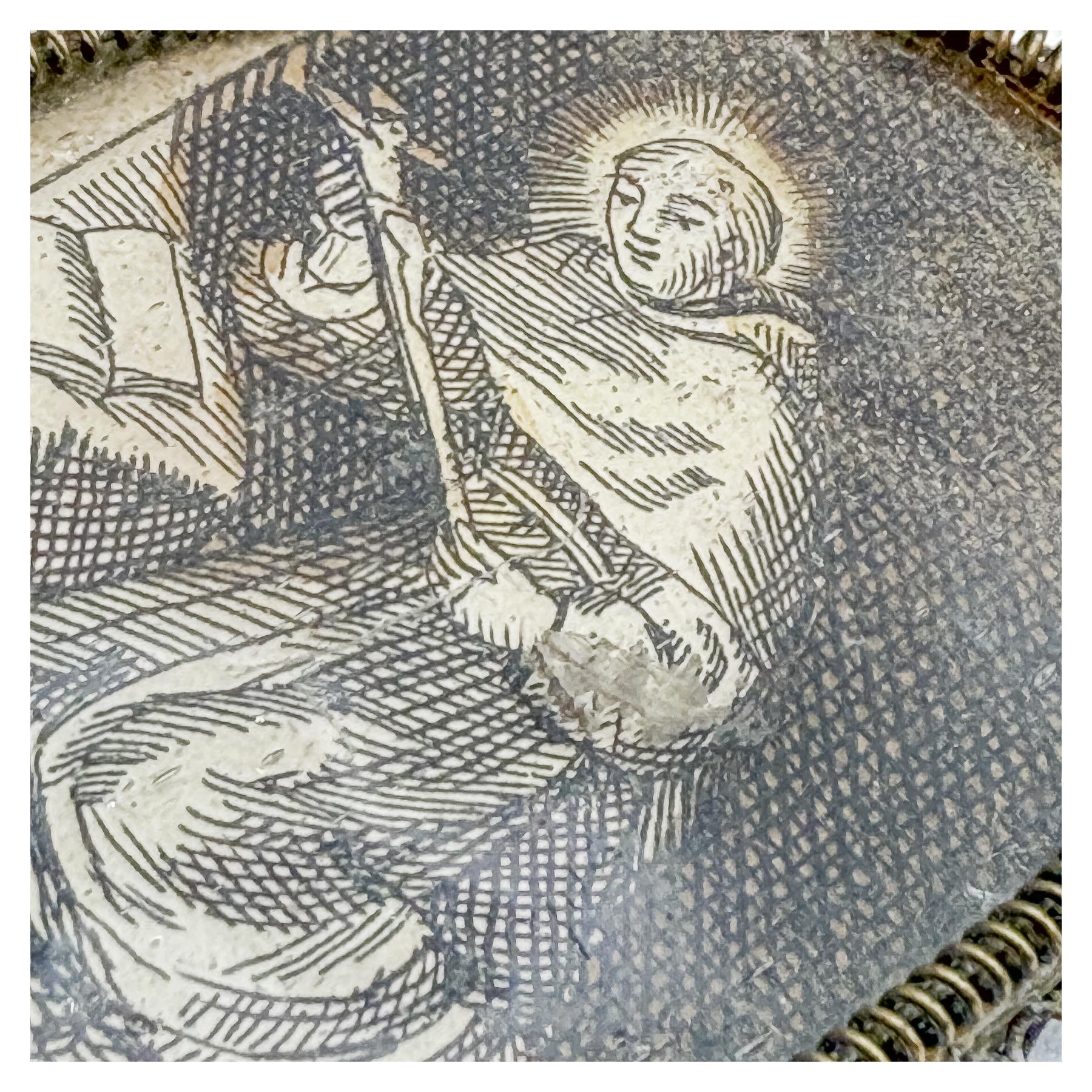 MEDALLÓN DEVOCIONAL DEL SIGLO XVIII