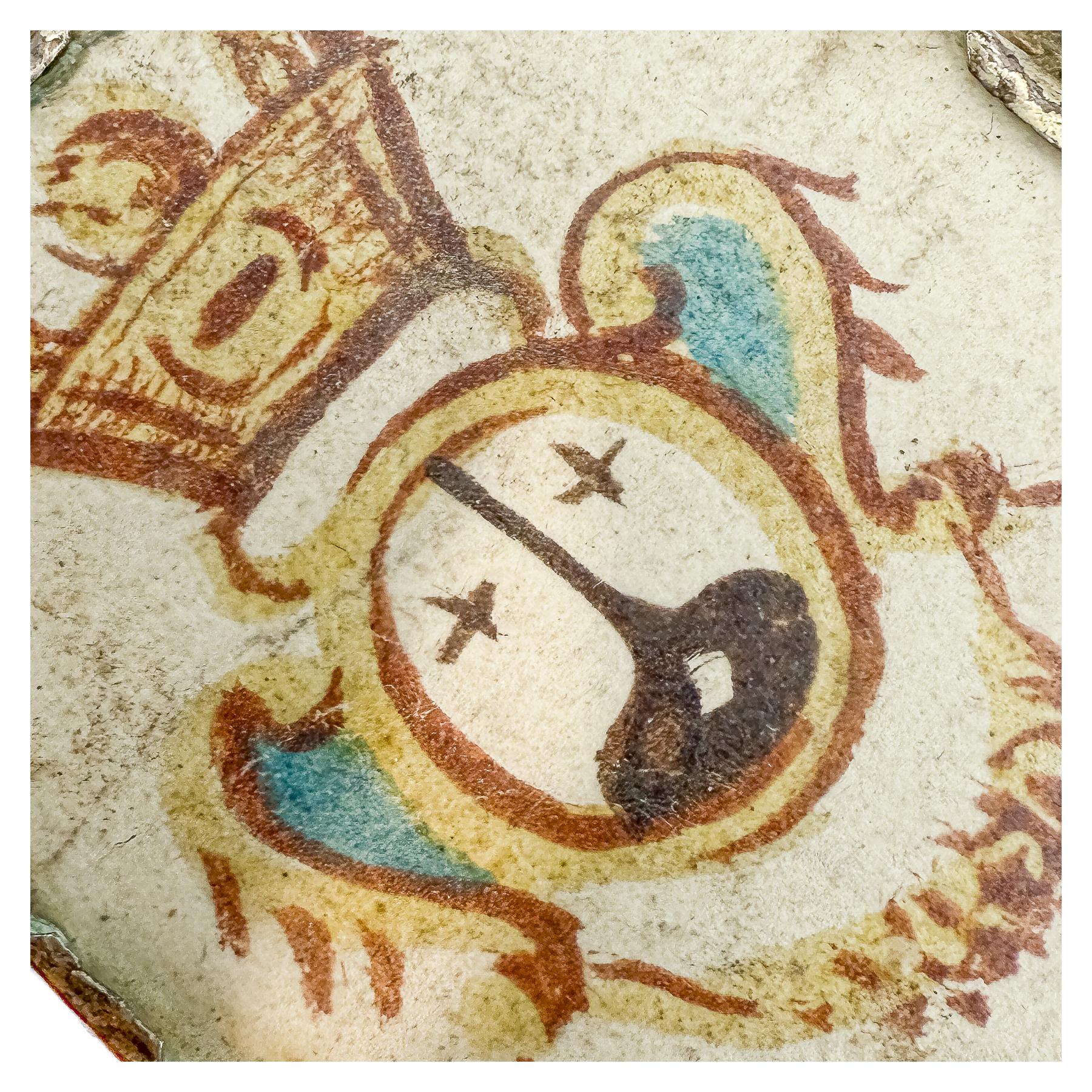 MEDALLÓN DEVOCIONAL DE PLATA DEL SIGLO XVIII