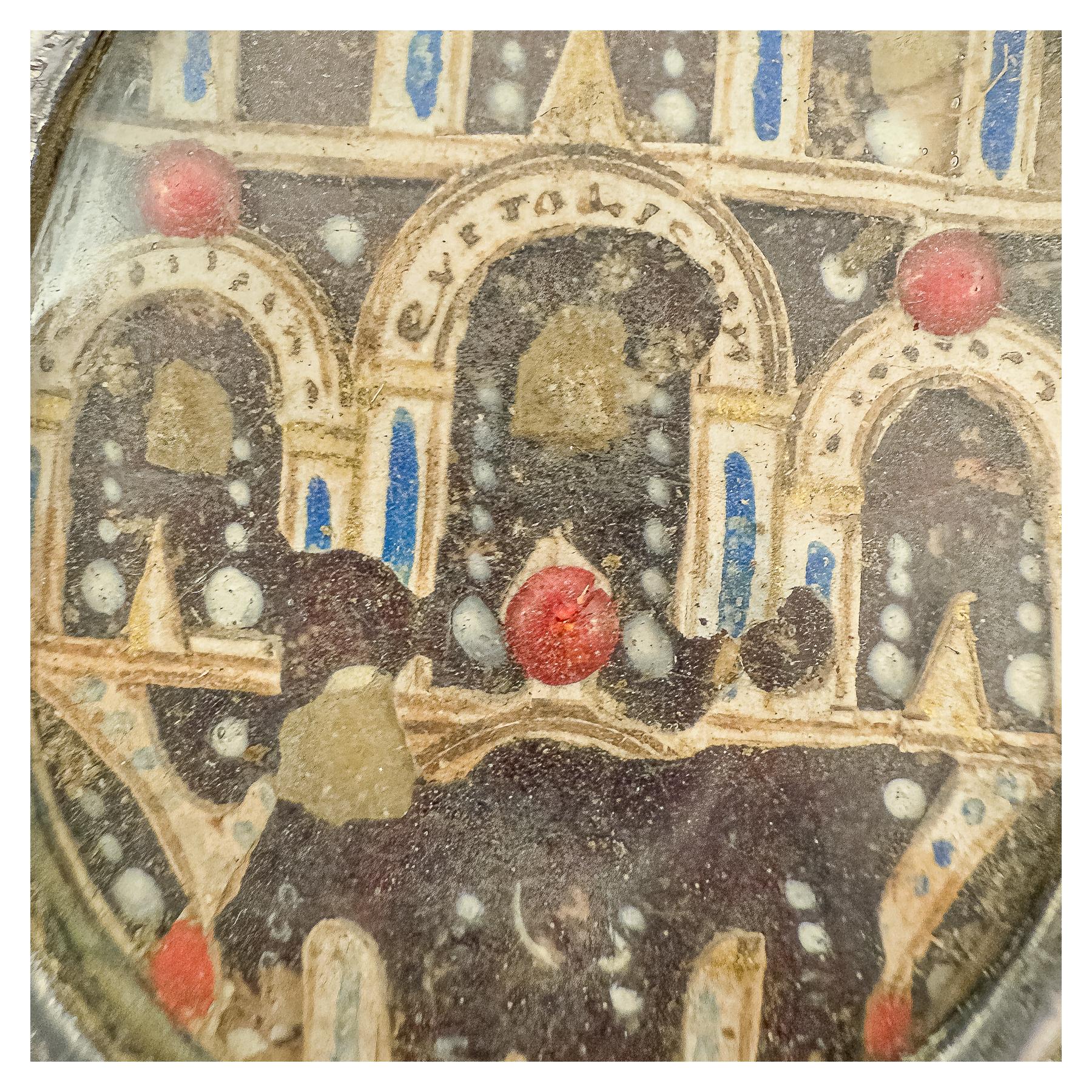 RELICARIO DE PLATA DEL SIGLO XVIII