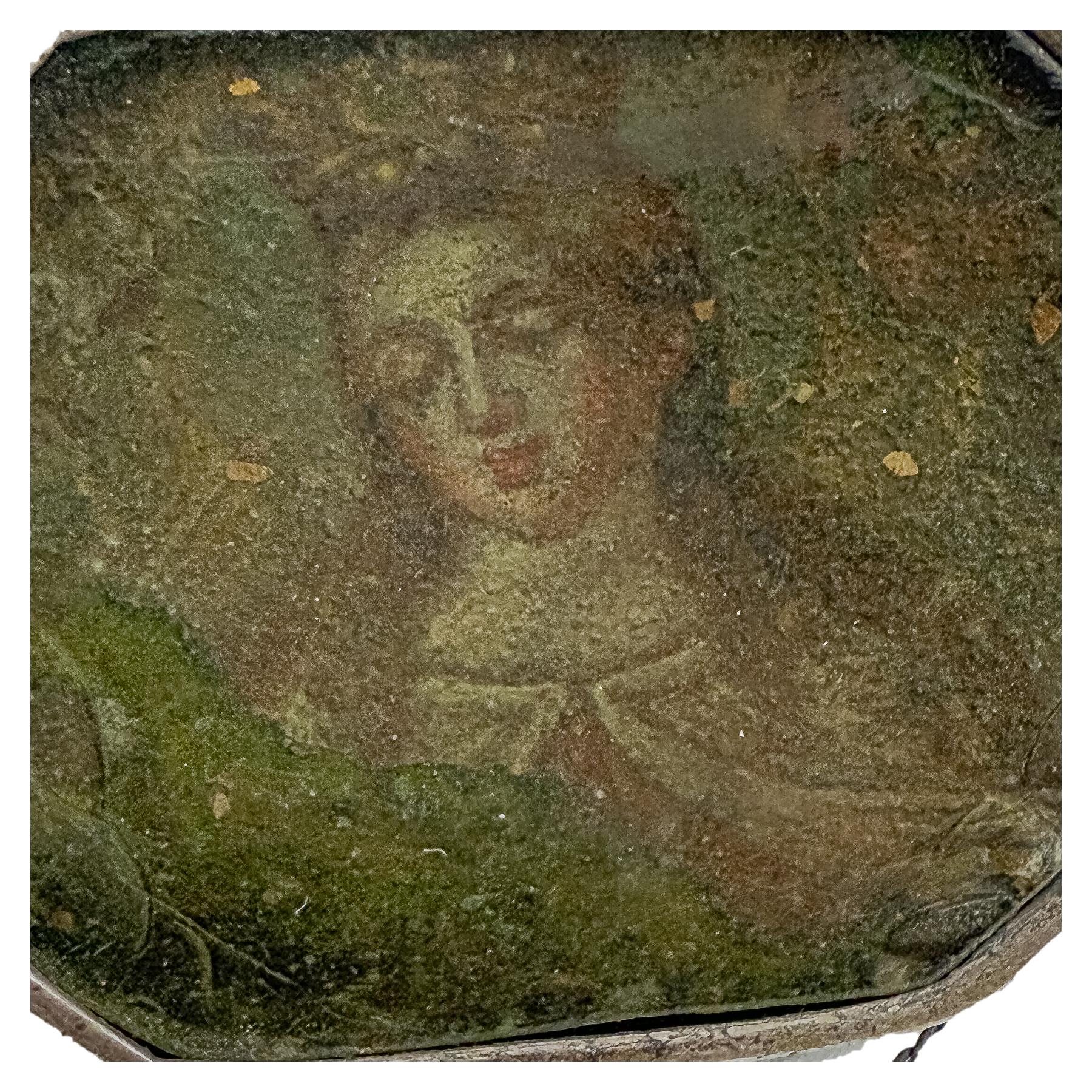 RELICARIO DE PLATA DEL SIGLO XVII-XVIII