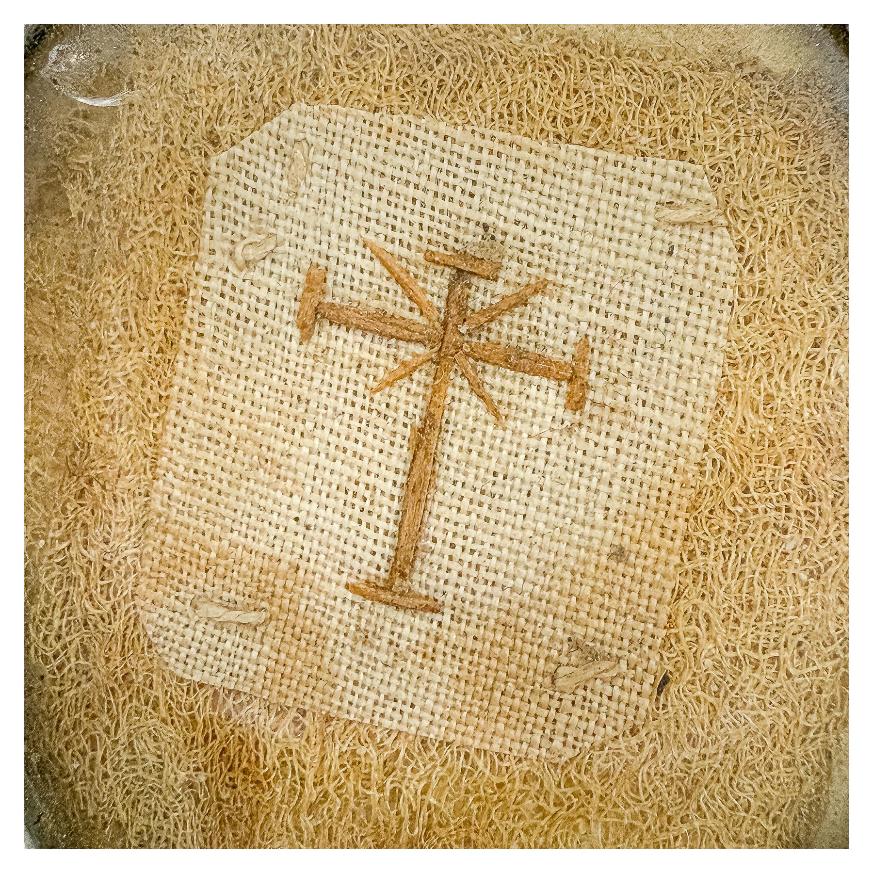 RELICARIO CASTELLANO DE PLATA DEL SIGLO XVIII