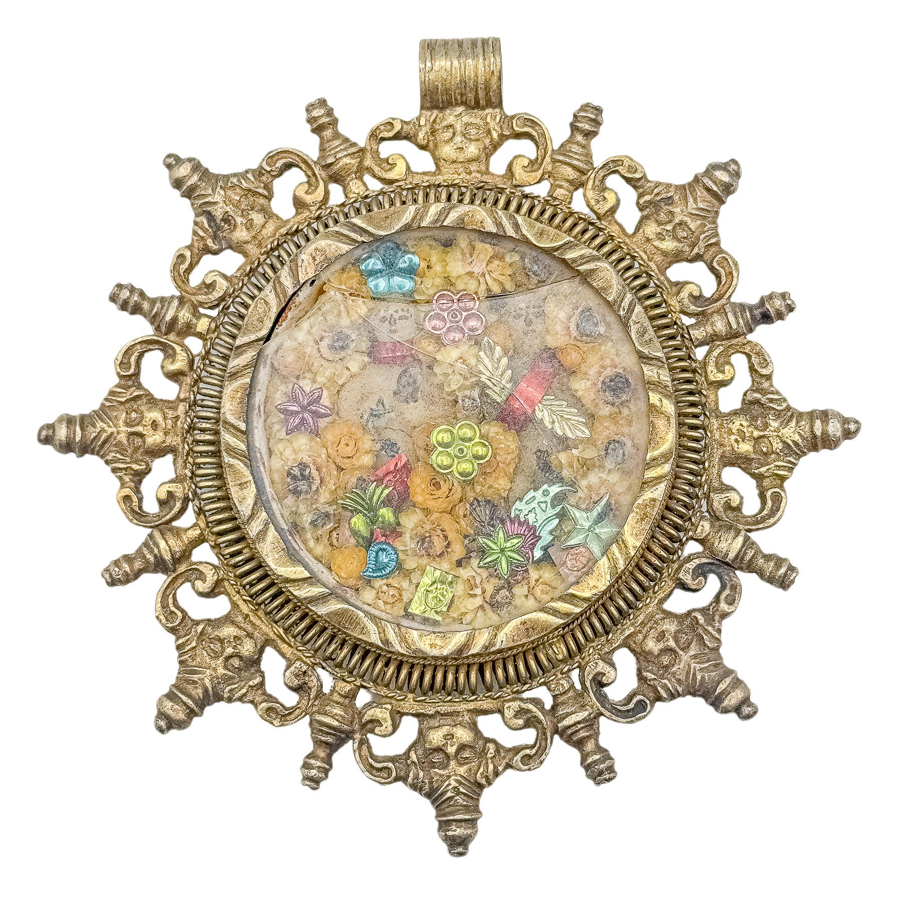 RELICARIO JARDIN MARAGATO DEL SIGLO XVIII