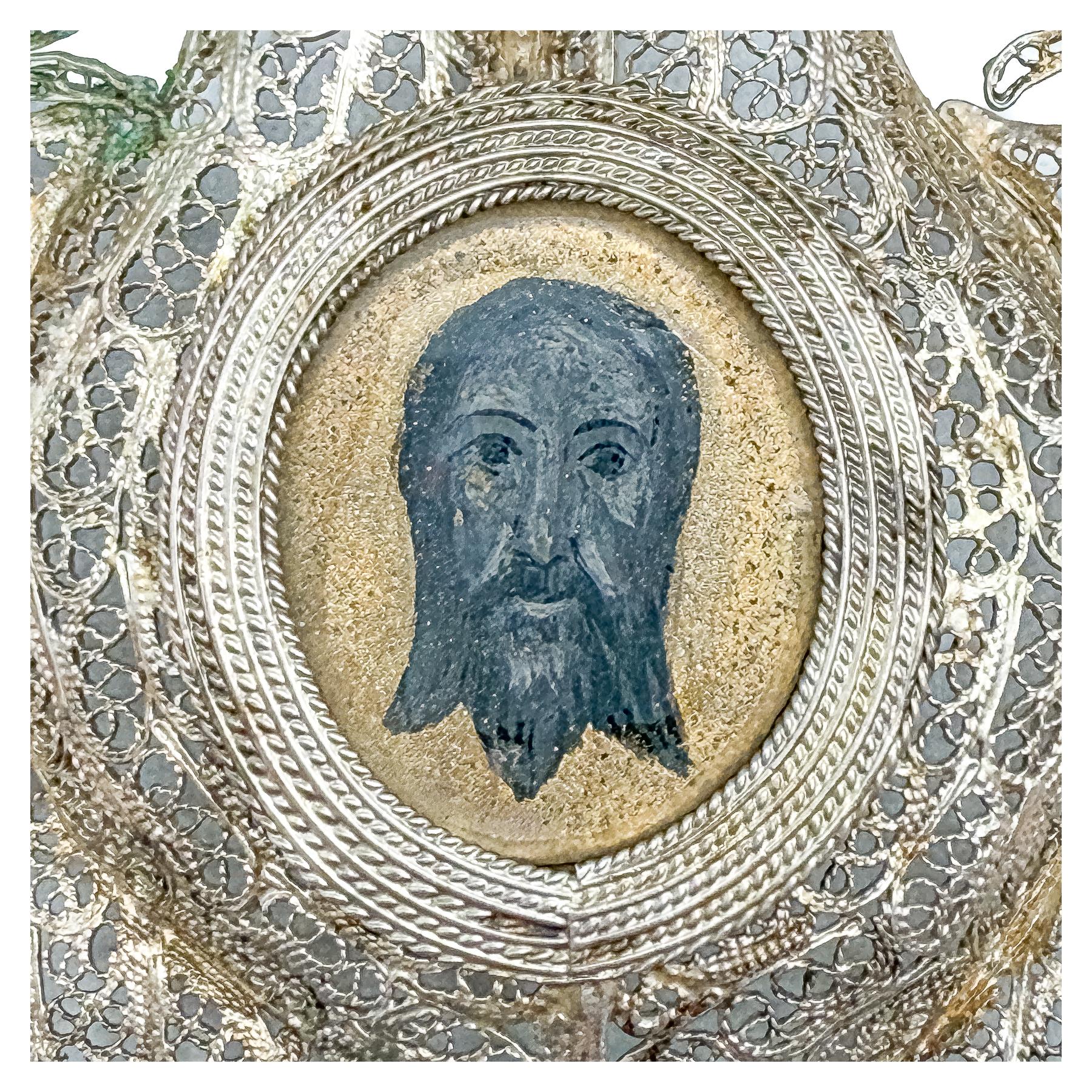 MEDALLÓN DEL SANTO ROSTRO DEL SIGLO XVIII