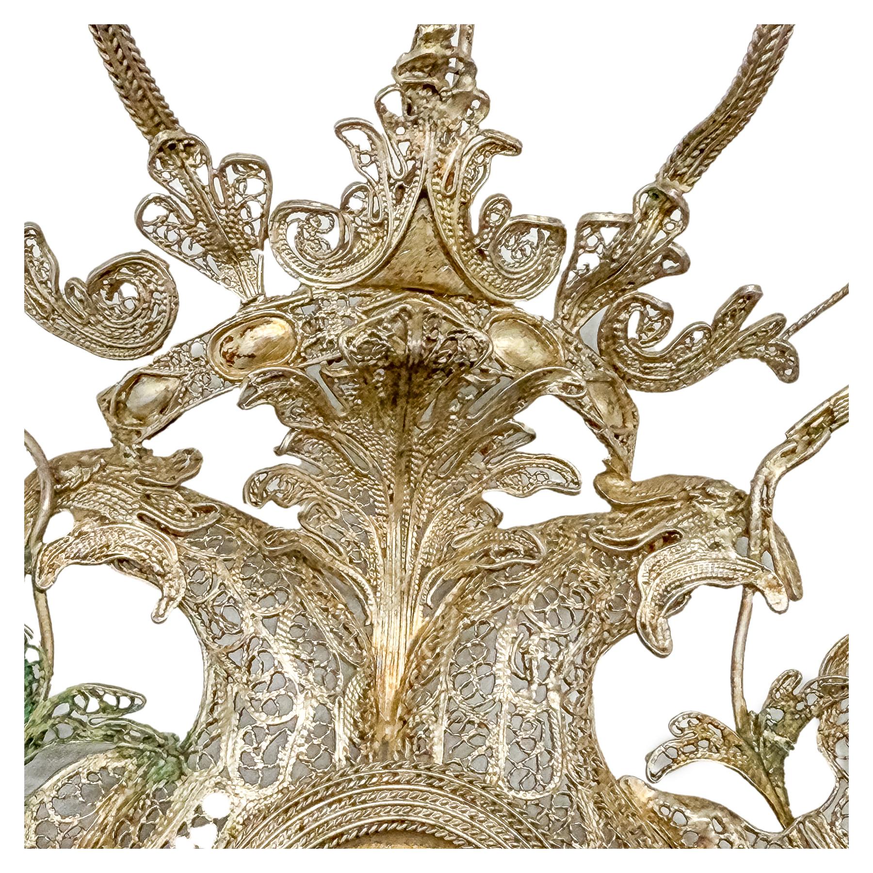 MEDALLÓN DEL SANTO ROSTRO DEL SIGLO XVIII