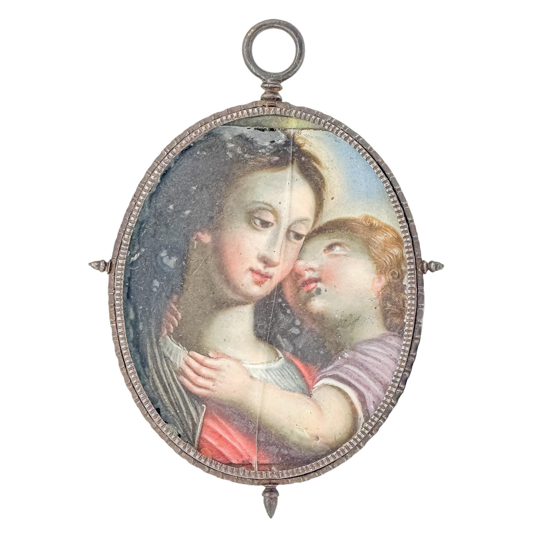 GRAN RELICARIO DEL SIGLO XVIII