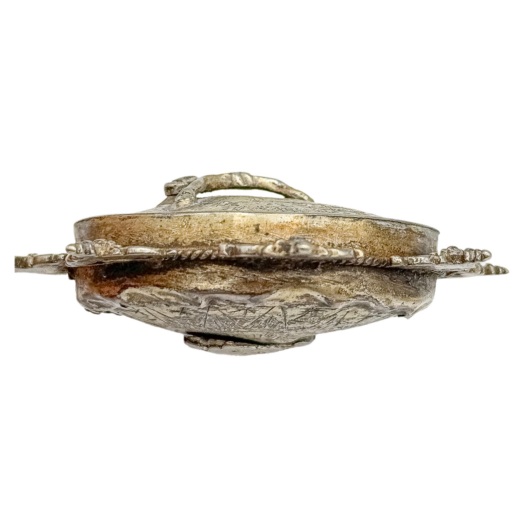 MEDALLÓN PATENA CASTELLANO DEL S. XVII-XVIII