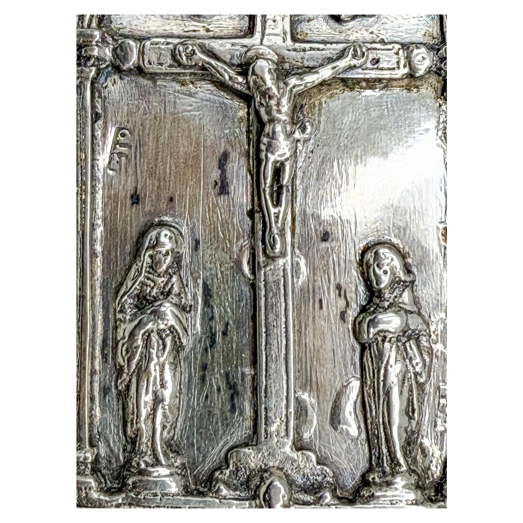 PORTAPAZ BELGA DE PLATA DE FINALES DE SIGLO XIX