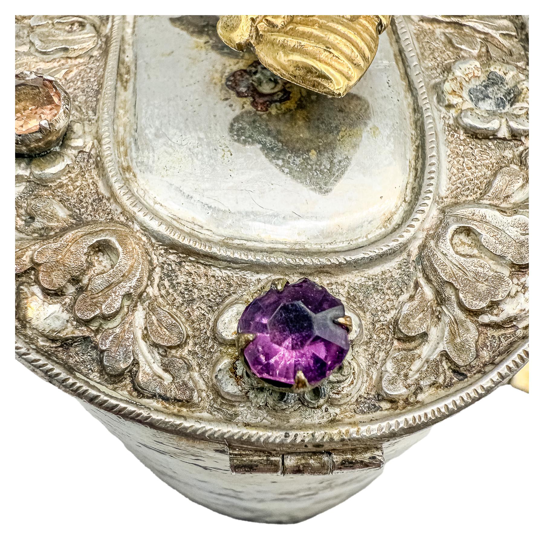 ZAPATILLAS DE PLATA PARA IMAGEN DE MEDIADOS DEL SIGLO XIX