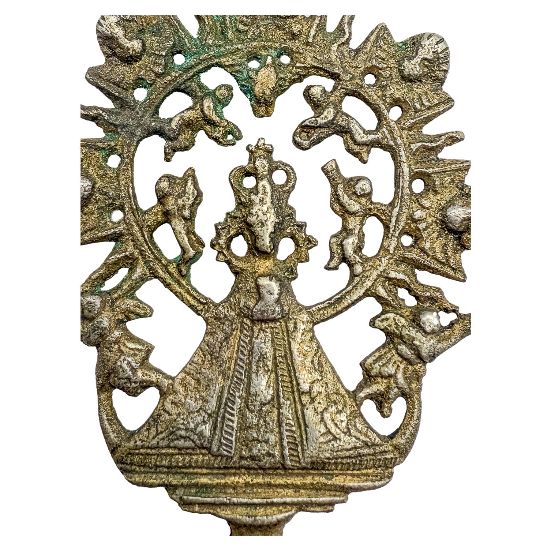 MEDALLÓN CASTELLANO DEL SIGLO XVIII