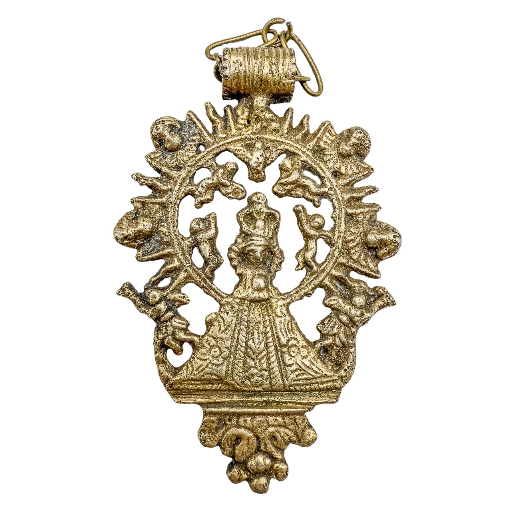 MEDALLÓN CASTELLANO DEL SIGLO XVIII